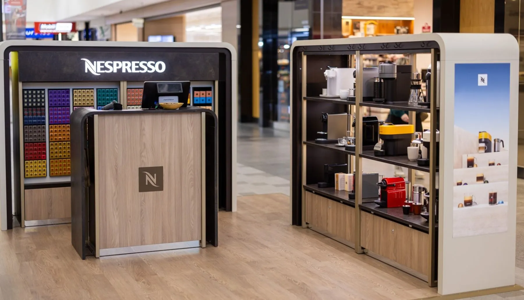 „Nespresso“ kavos sala / Organizatorių.
