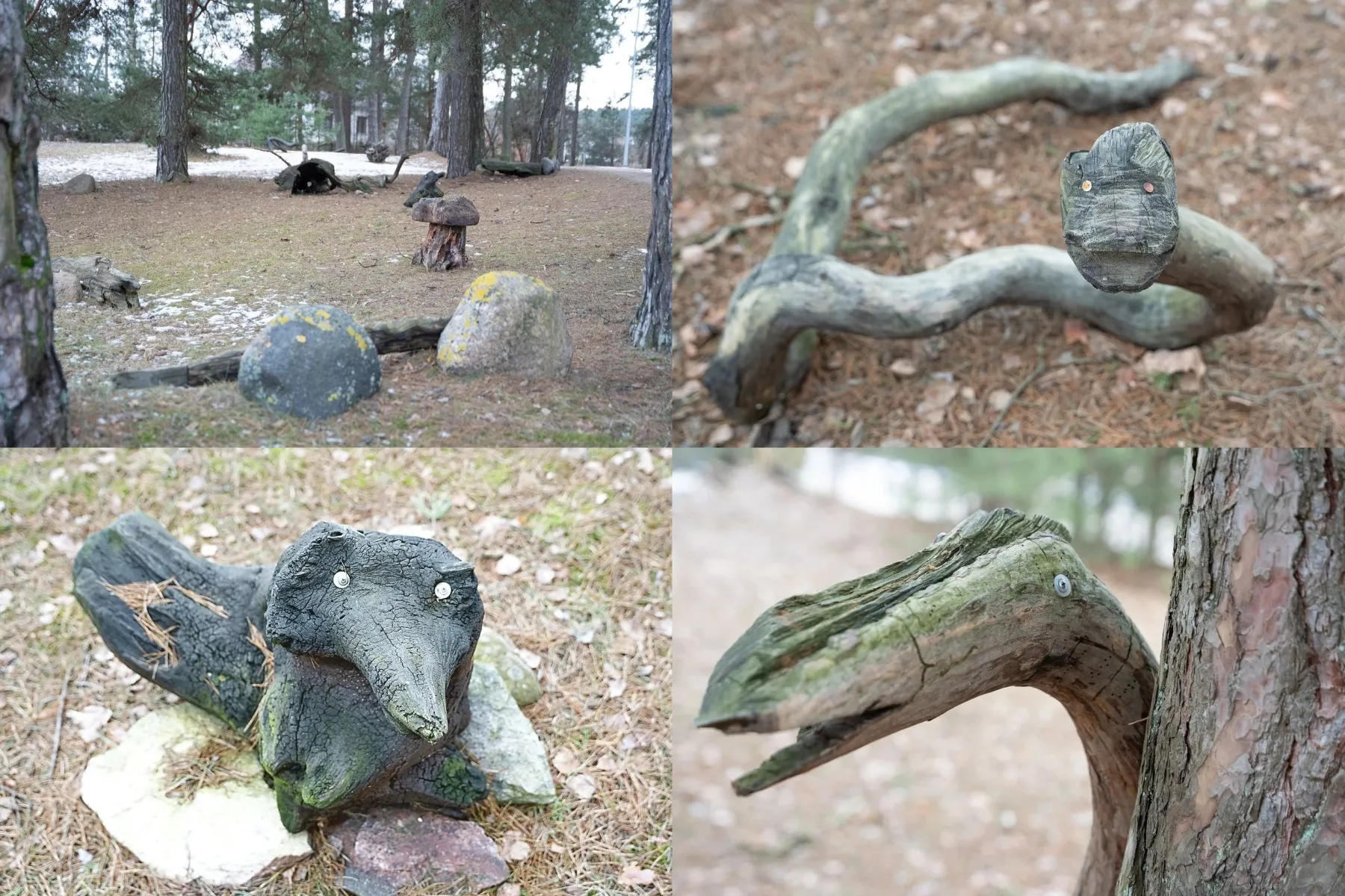 Medinukų galerija Panemunės šile / lryto.lt, R. Vilkelio nuotr.