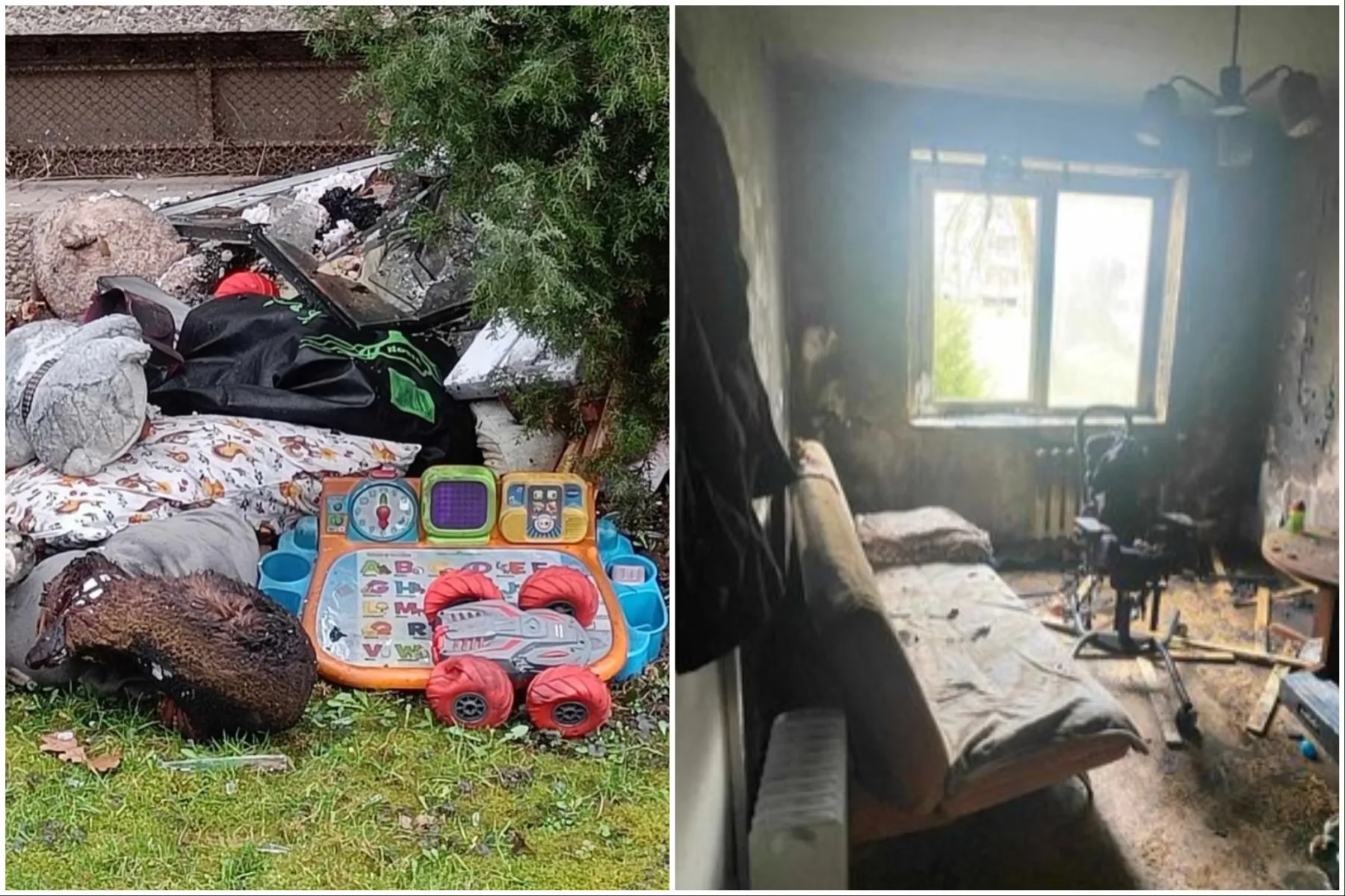 Gaisras Šiaurės pr.