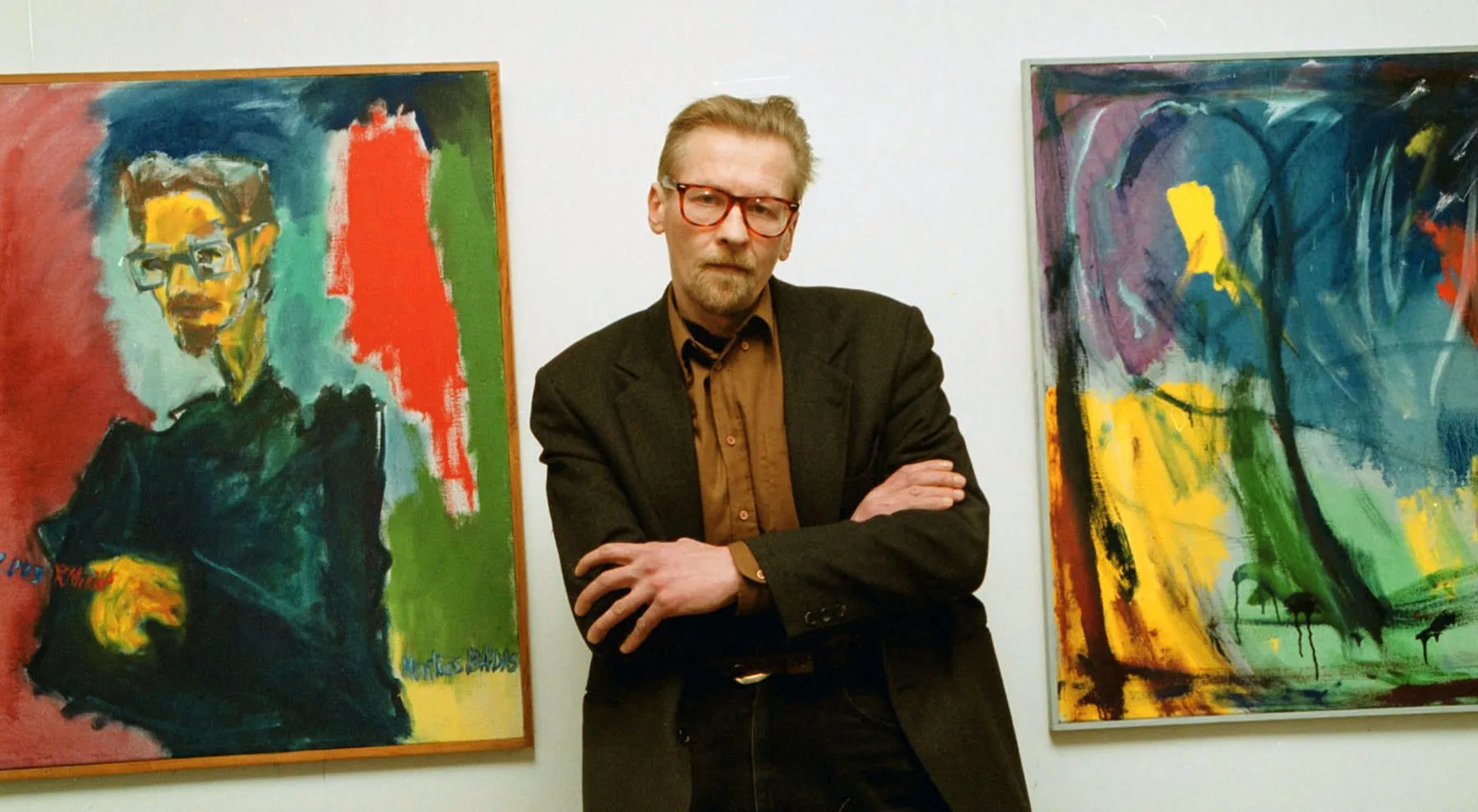 Raimundas Mikšys ir jo darbai / M. Patašini nuotr.