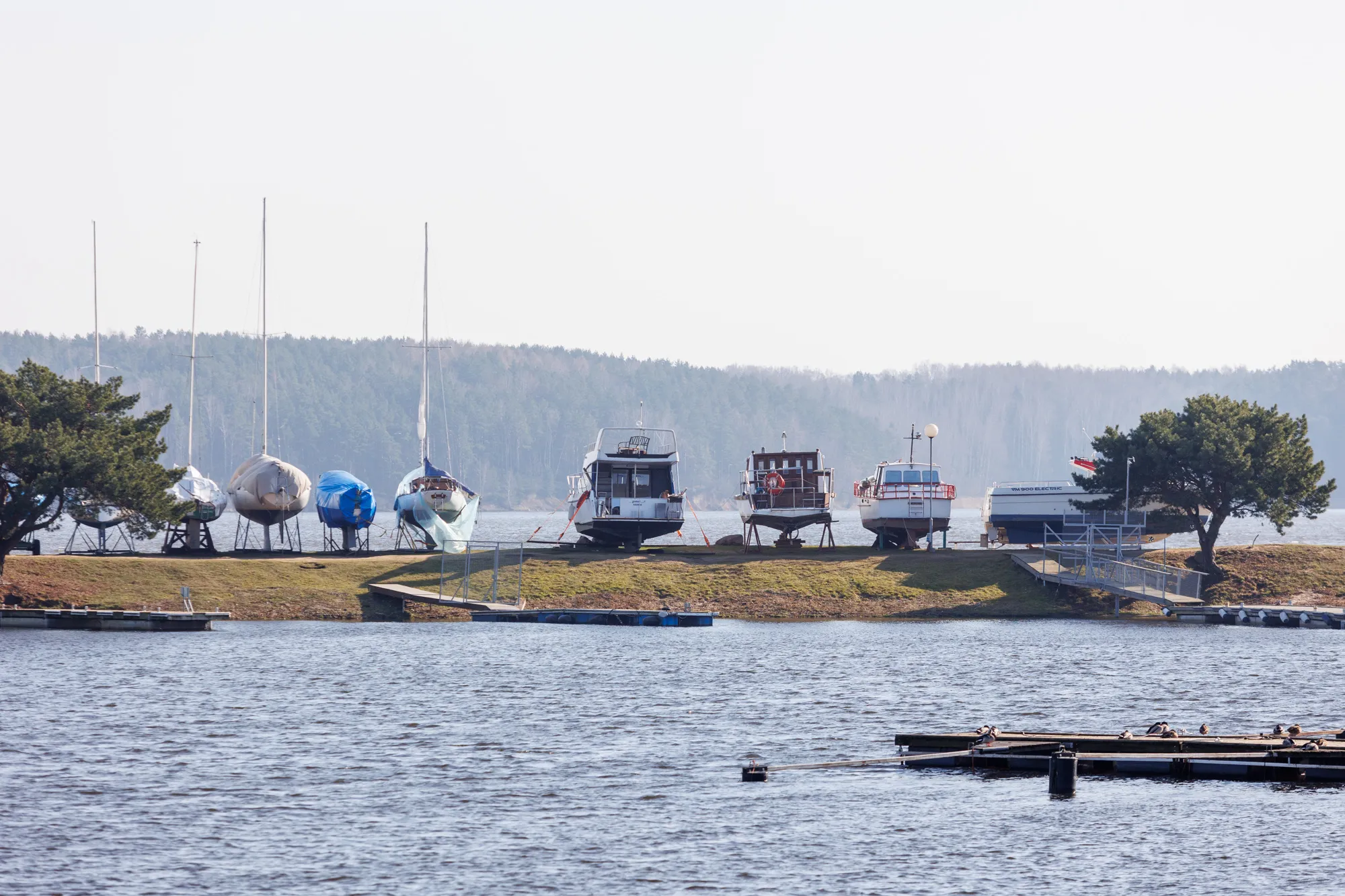 Kauno jachtklubas ir prieplauka / R. Tenio nuotr.