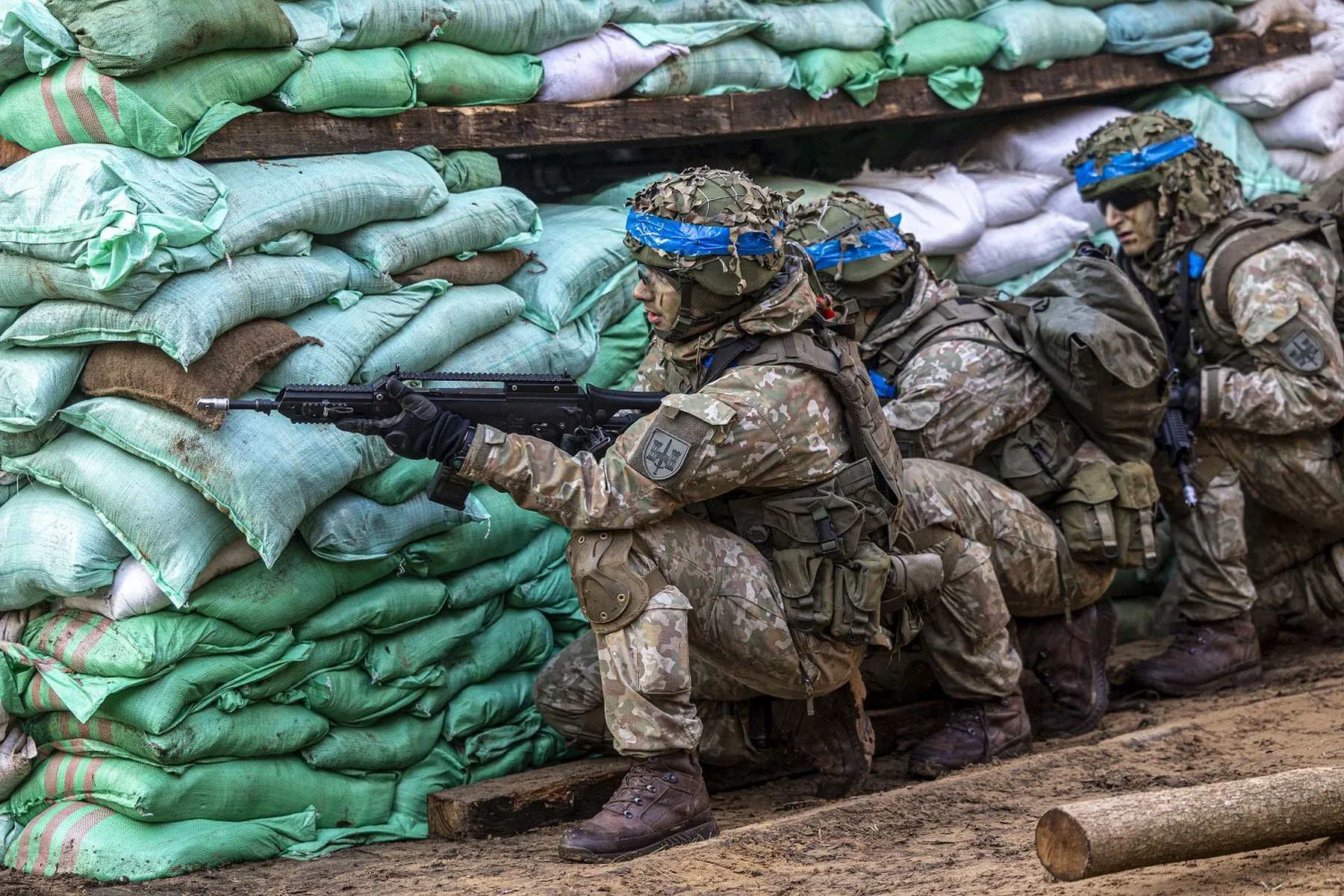 Išskirtiniai vaizdai iš karinių pratybų Kauno mieste / JVIB nuotr.