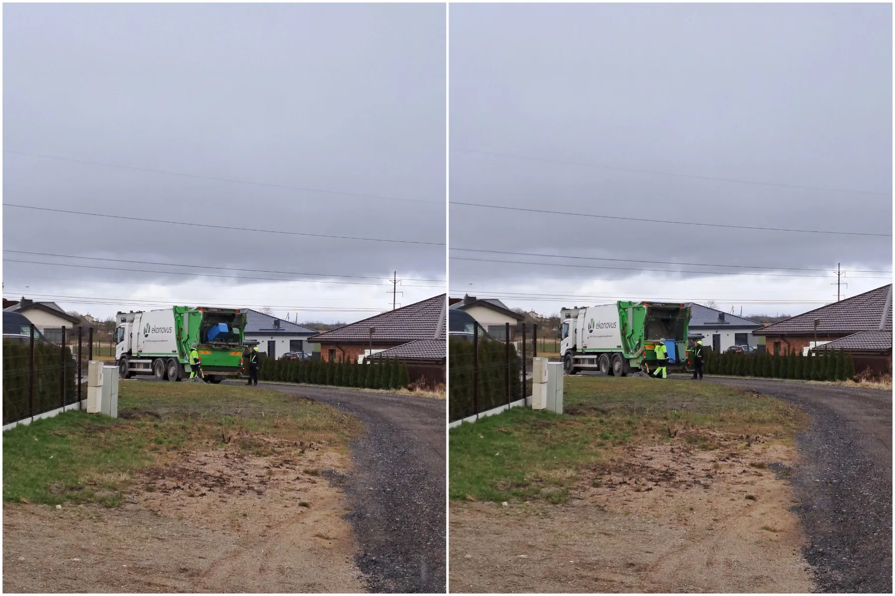 Rūšiavimas, šiukšlių vežimas, šiukšliavežė, Ekonovus