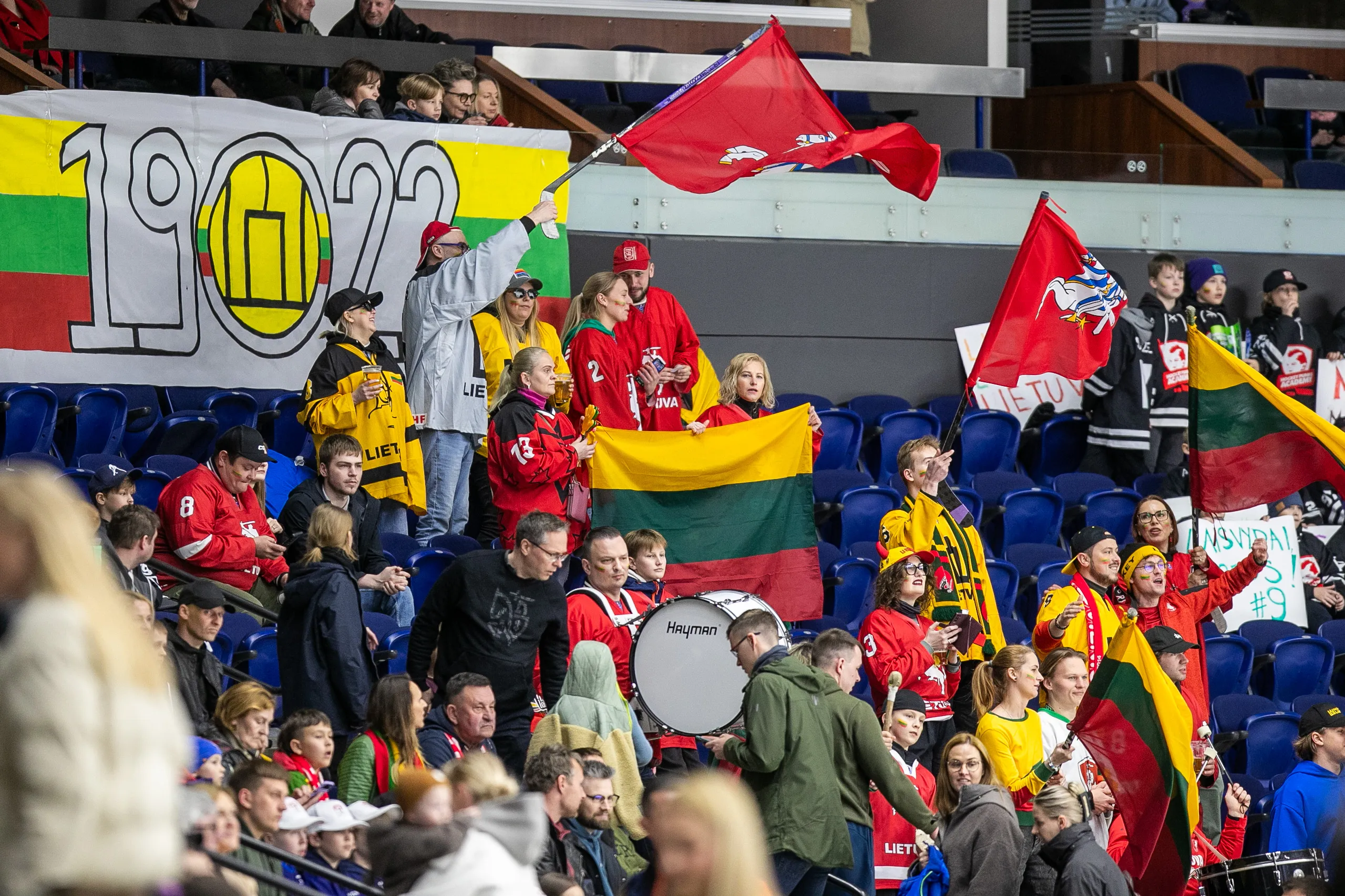 Pasaulio ledo ritulio čempionatas Lietuva-Ispanija (ELTA, O. Gurevičiaus nuotr.)