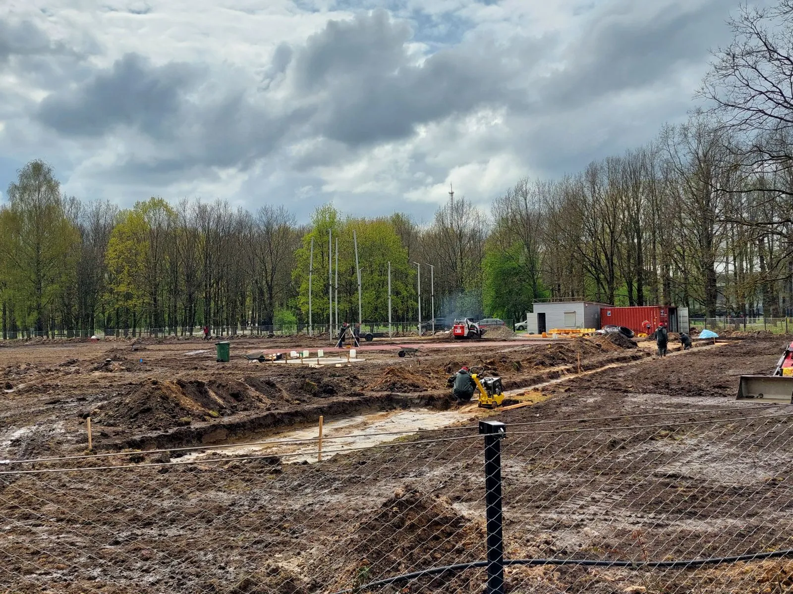 Tolimųjų metimų sektorius Ąžuolyne / E. Šostakaitės nuotr.