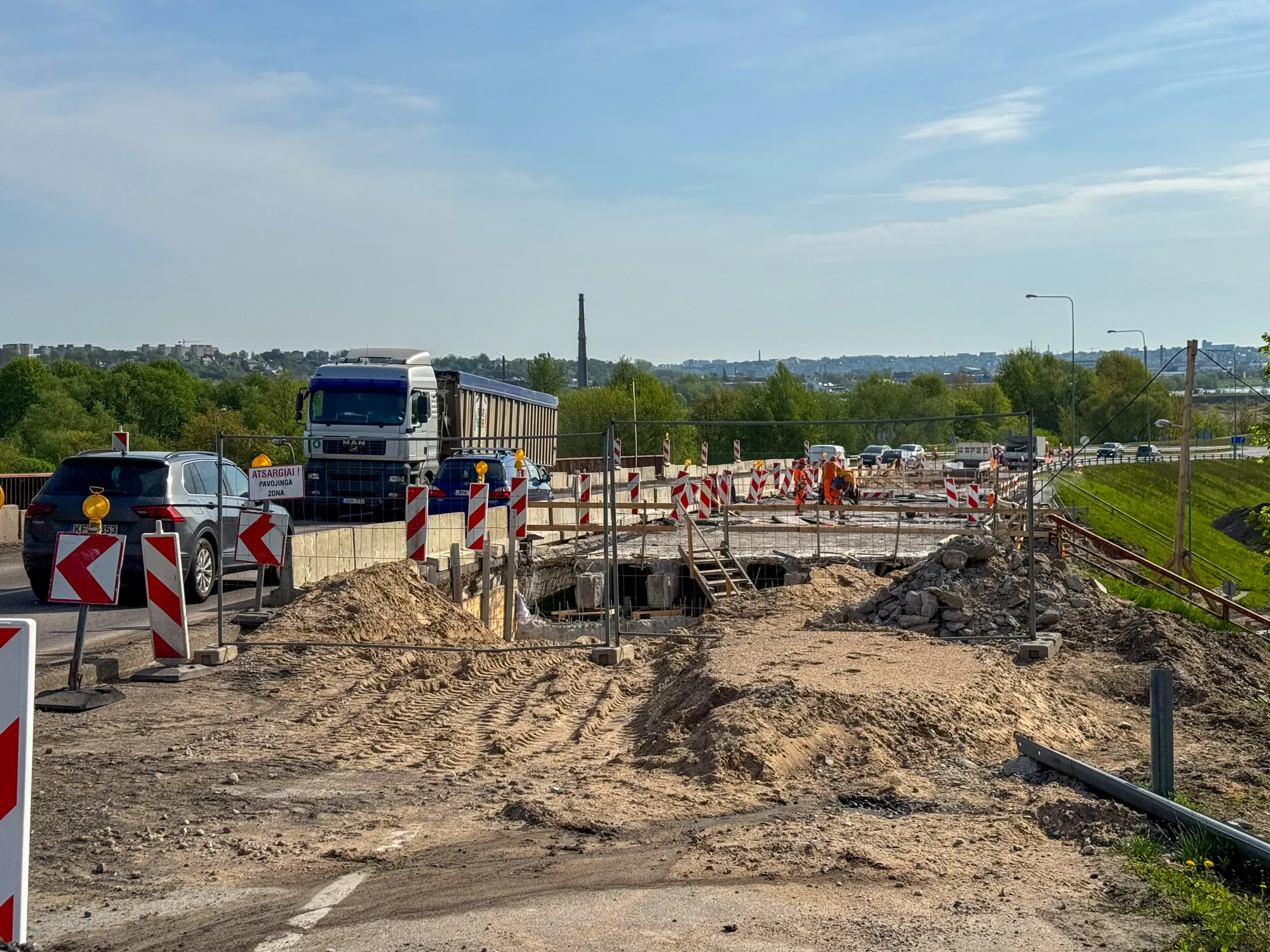 Marvelės viadukas bus uždarytas / Kas vyksta Kaune nuotr.