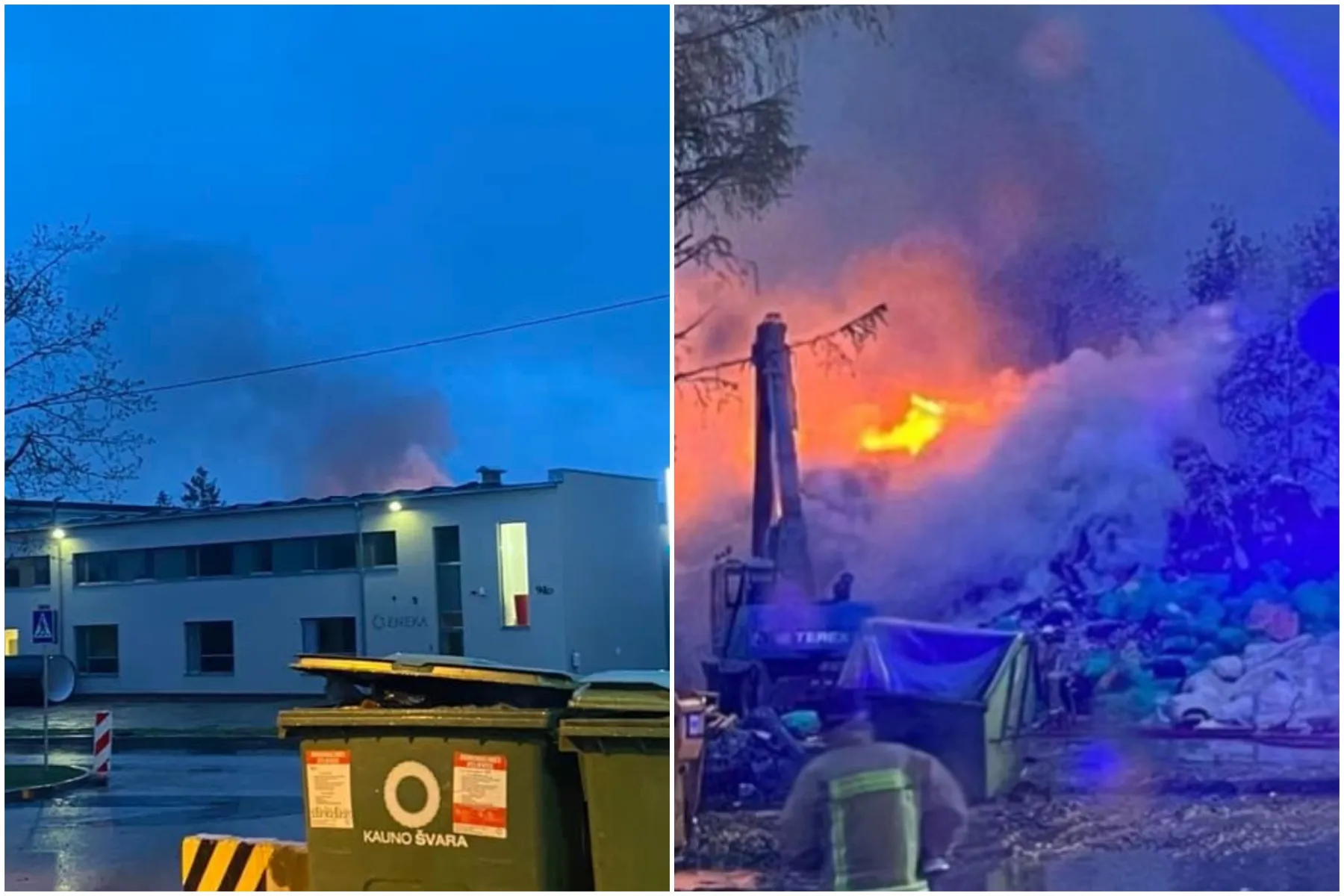 Gaisras Kauno rajone, Econovus