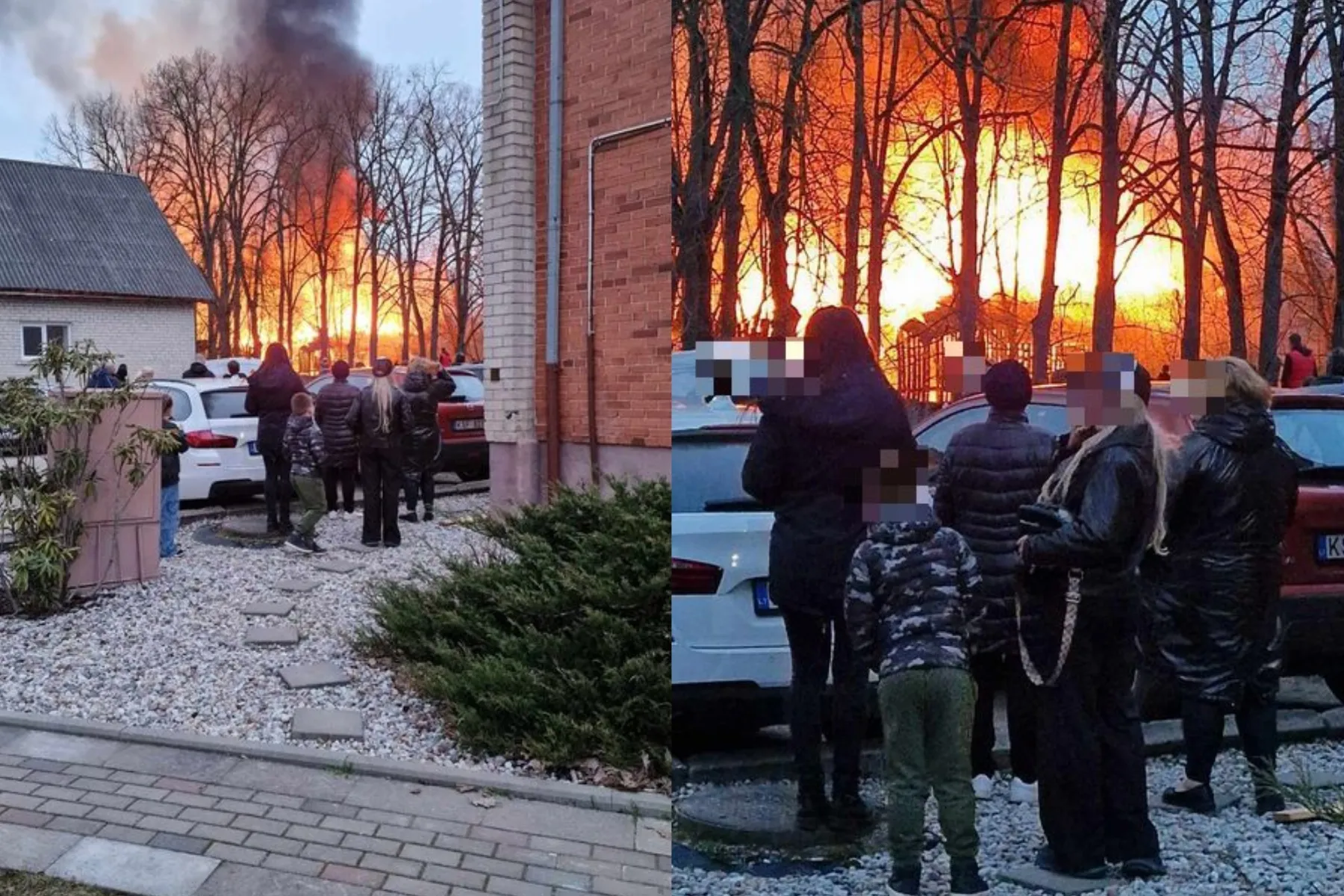 Kaune kilo didžiulis gaisras