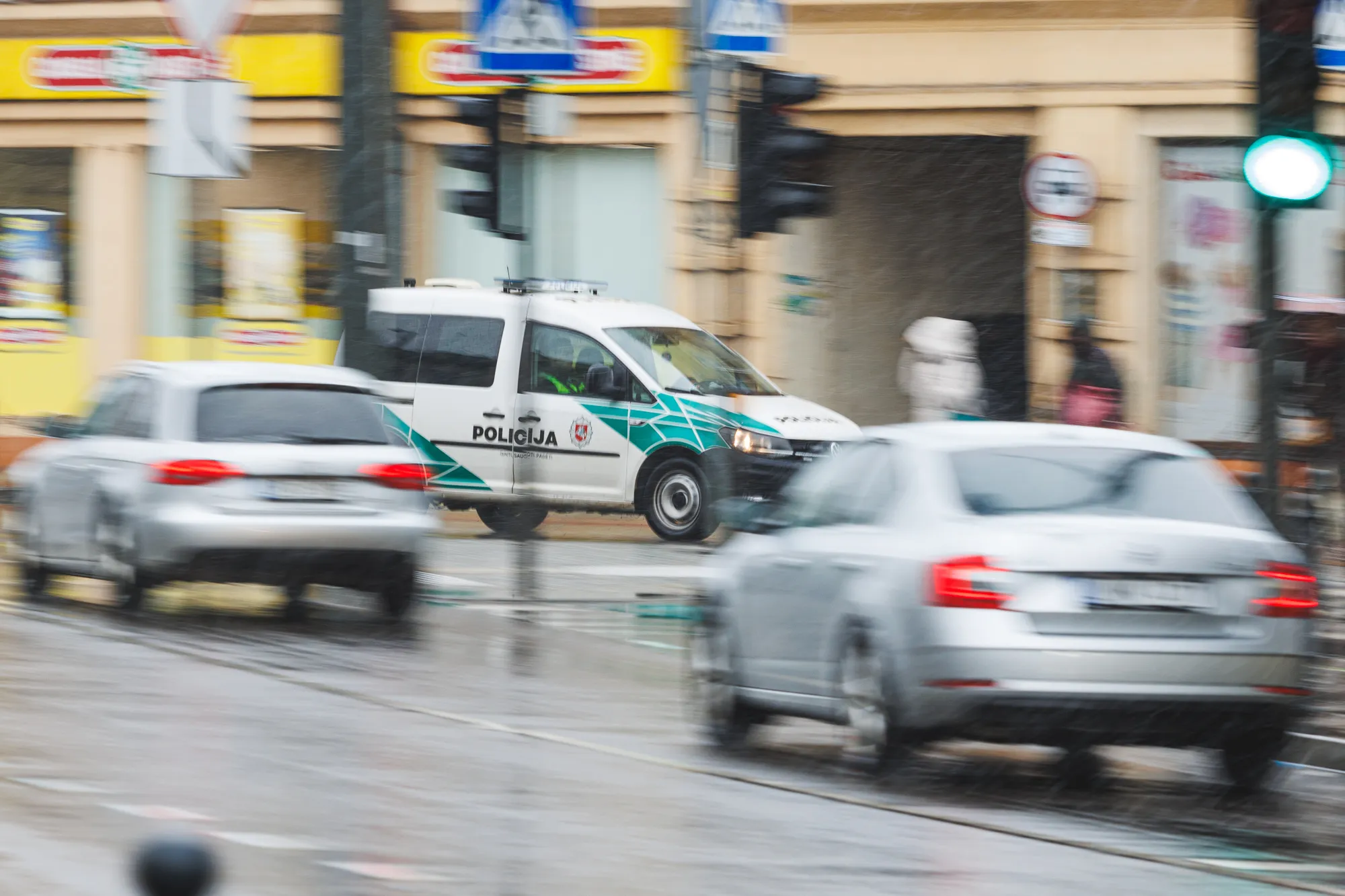 Policija / R. Tenio nuotr.
