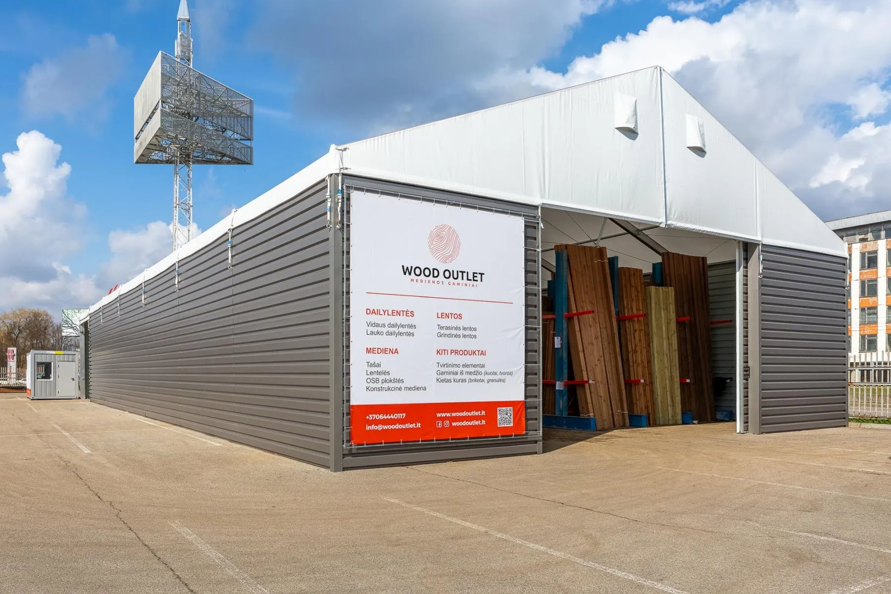 „Wood outlet“ parduotuvė / Organizatorių nuotr.