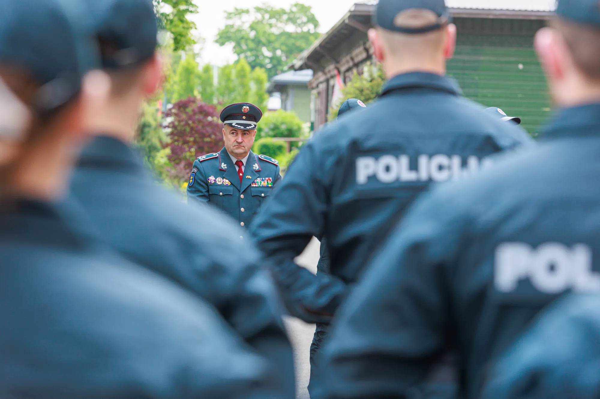 Atnaujintas Nemuno policijos komisariatas / R. Tenio nuotr.