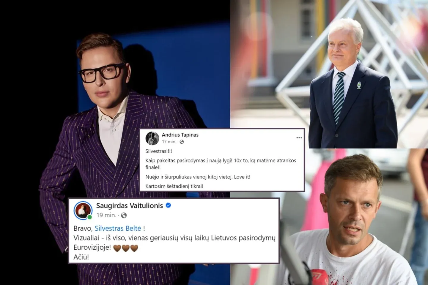 Emocijos socialiniuose tinkluose po Silvester Belt pasirodymo