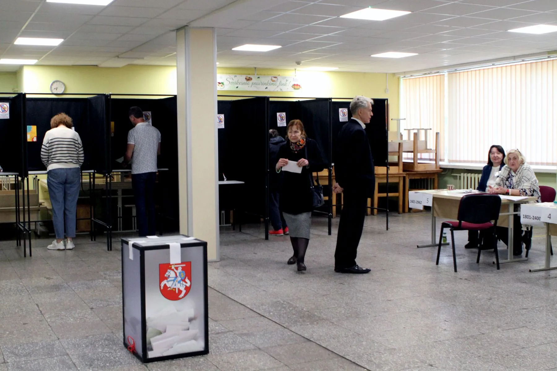 Rinkimų diena Šilainiuose