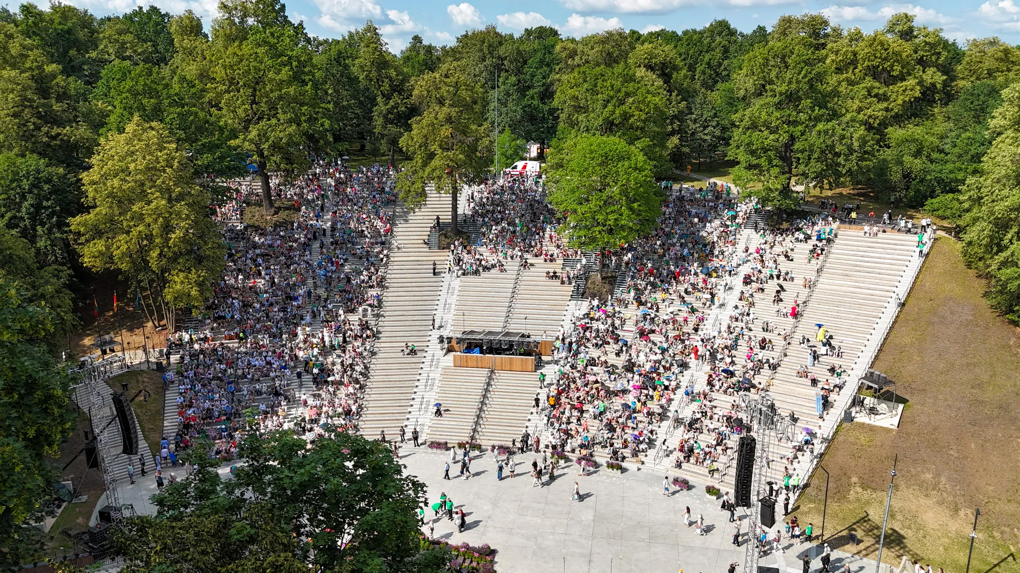 Dainų slėnis Kaune / KJas vyksta nuotr.