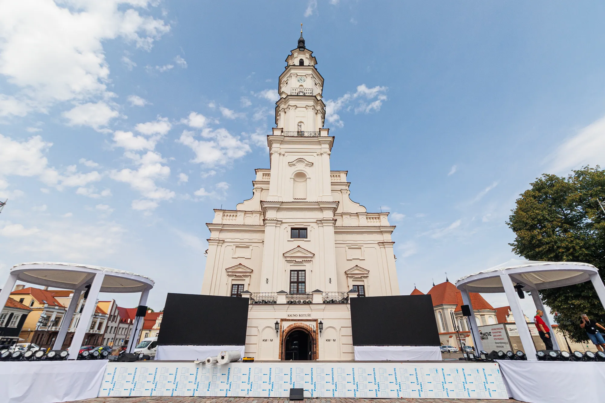 Atnaujinta Kauno rotušė / R. Tenio nuotr.