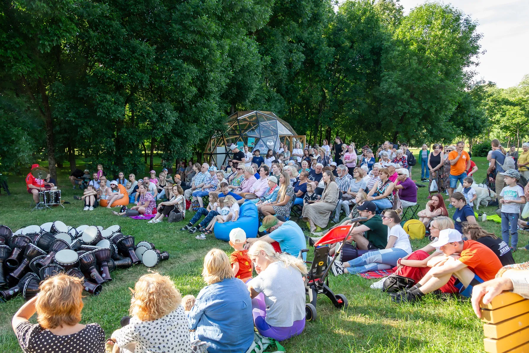 Kalniečių parko skaitykla - renginys 1