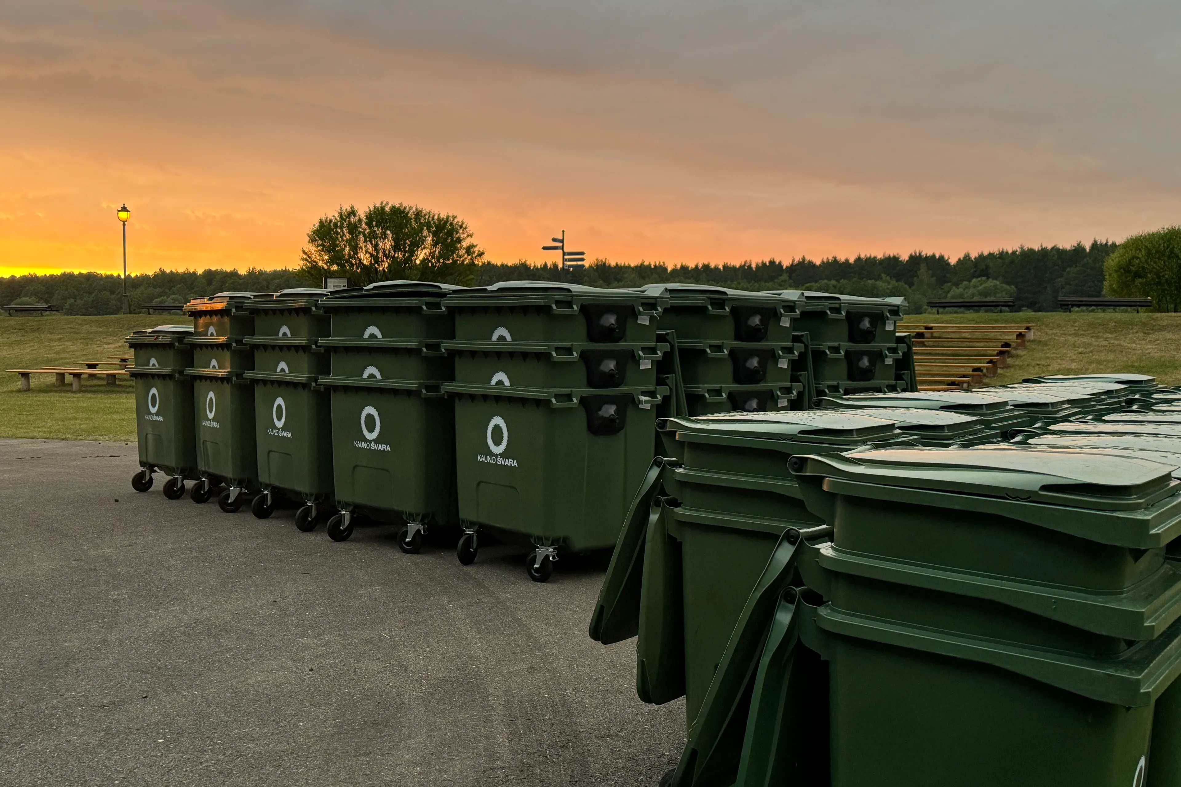 Kauno švaros konteineriai / Kas vyksta nuotr.