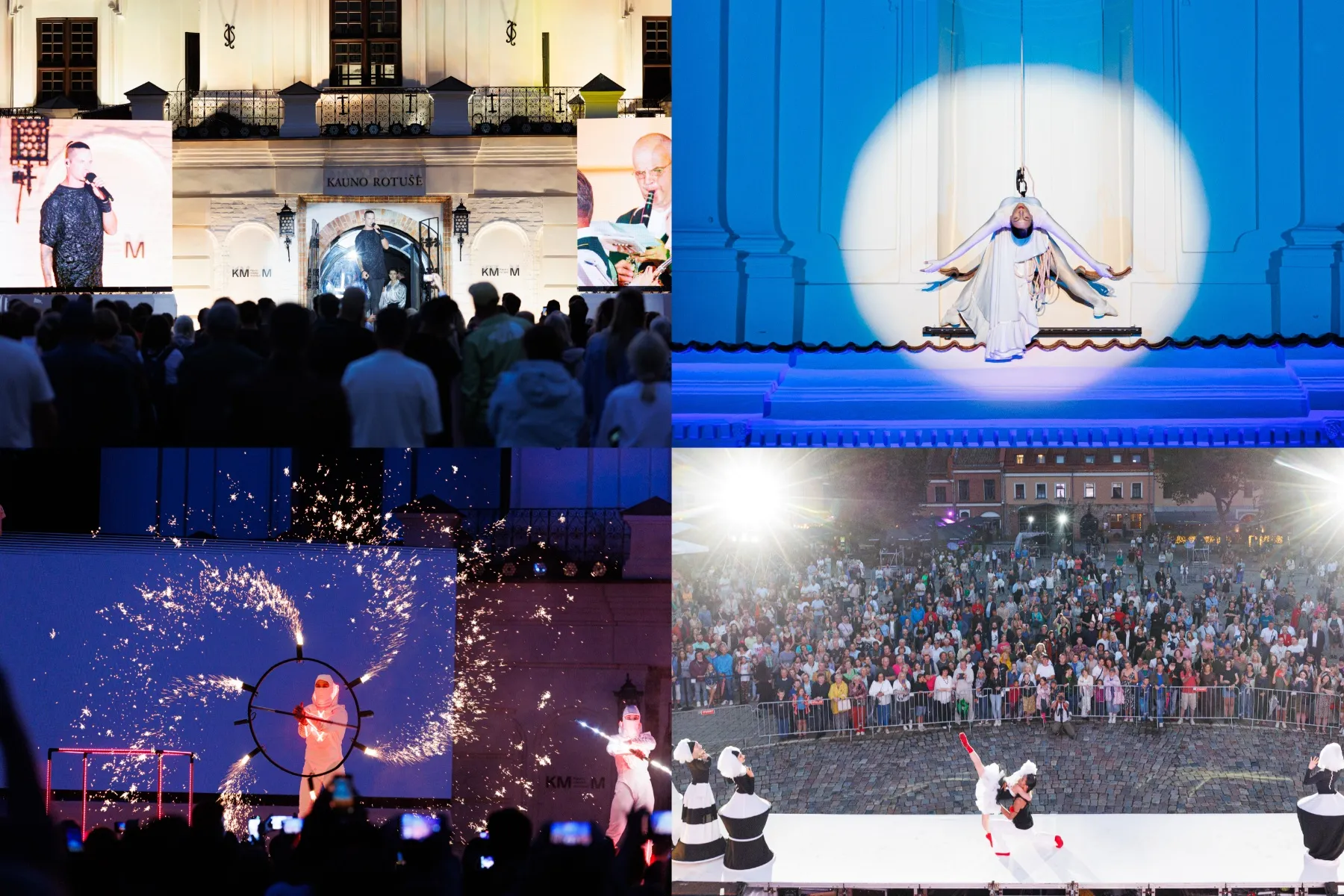 Rotušės atidarymo koncertas / R. Tenio nuotr.