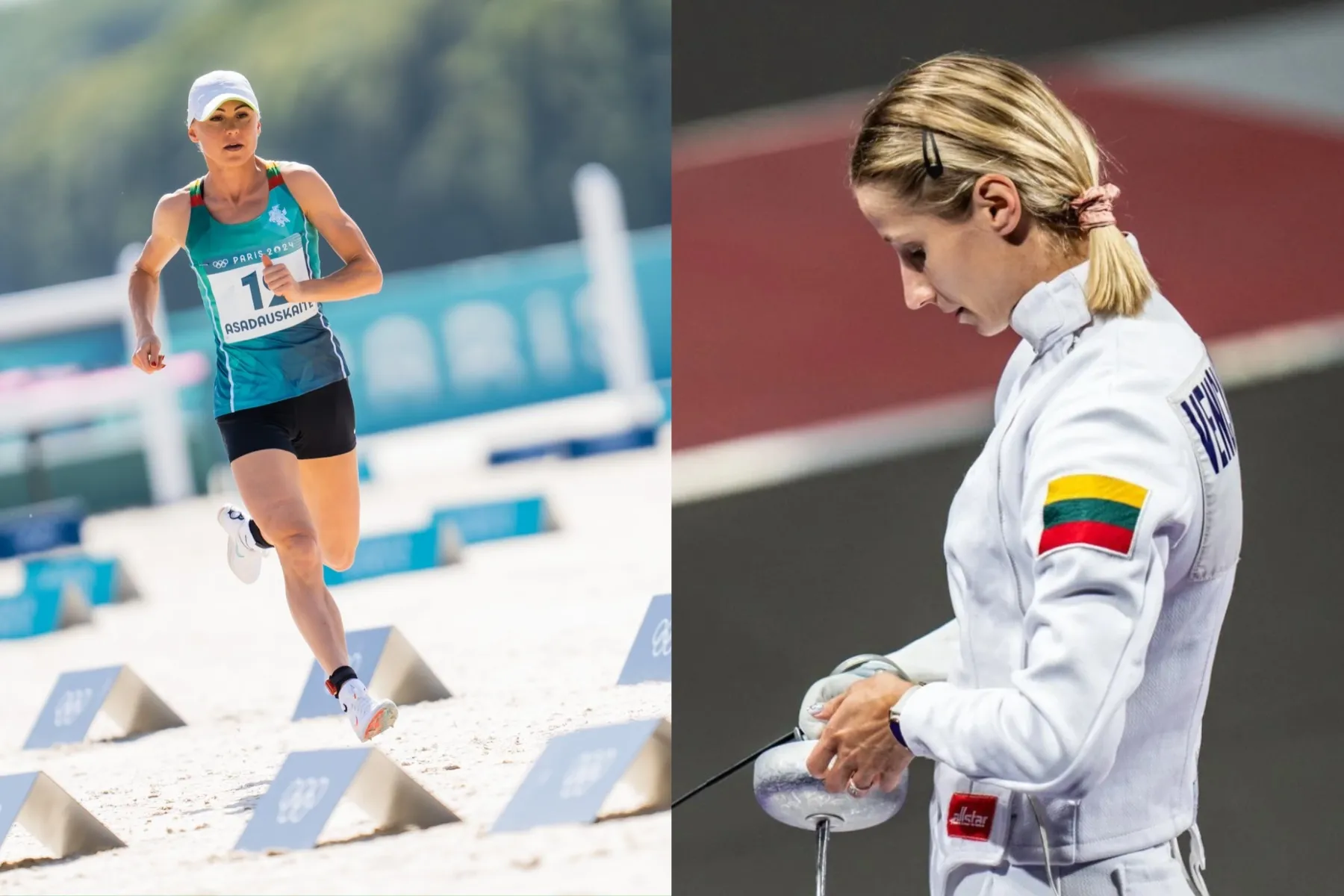 Laura Asadauskaitė-Zadneprovskienė ir  Gintarė Venčkauskaitė / LTOK nuotr.