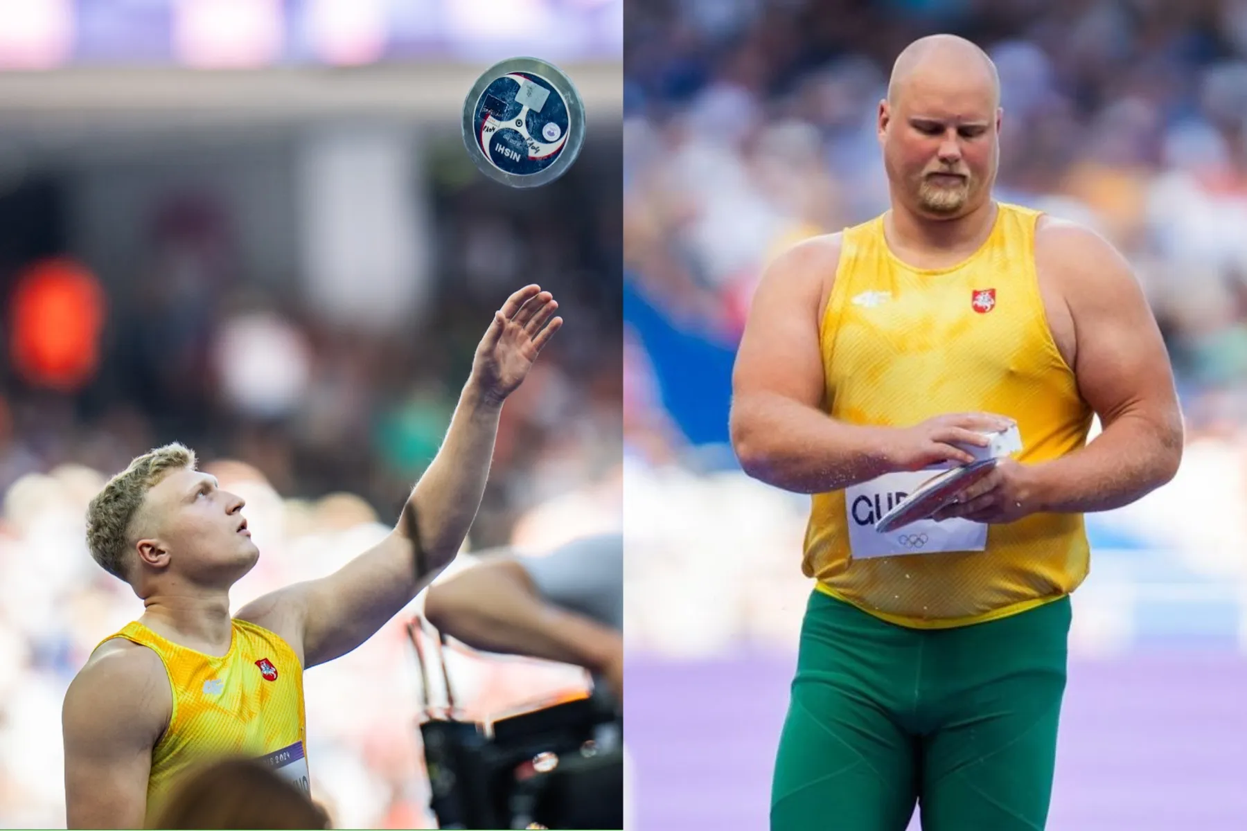 Mykolas Alekna ir Andrius Gudžius / LTOK nuotr.