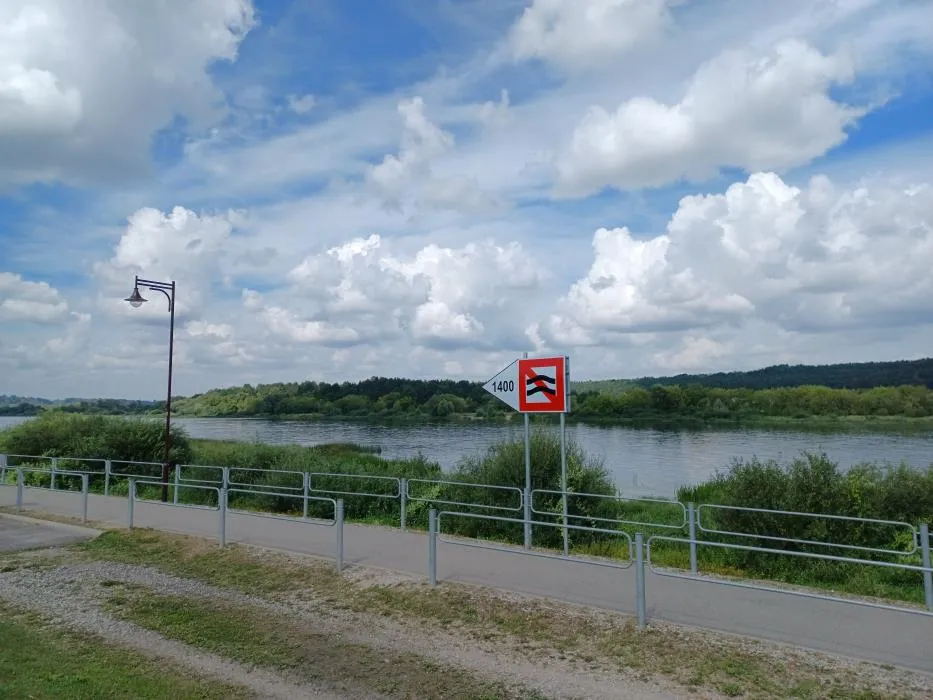 Ženklas „Draudžiama kelti bangavimą“ / KRS nuotr.