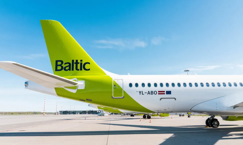 „airBaltic“ orlaivis / „airBaltic“ nuotr.