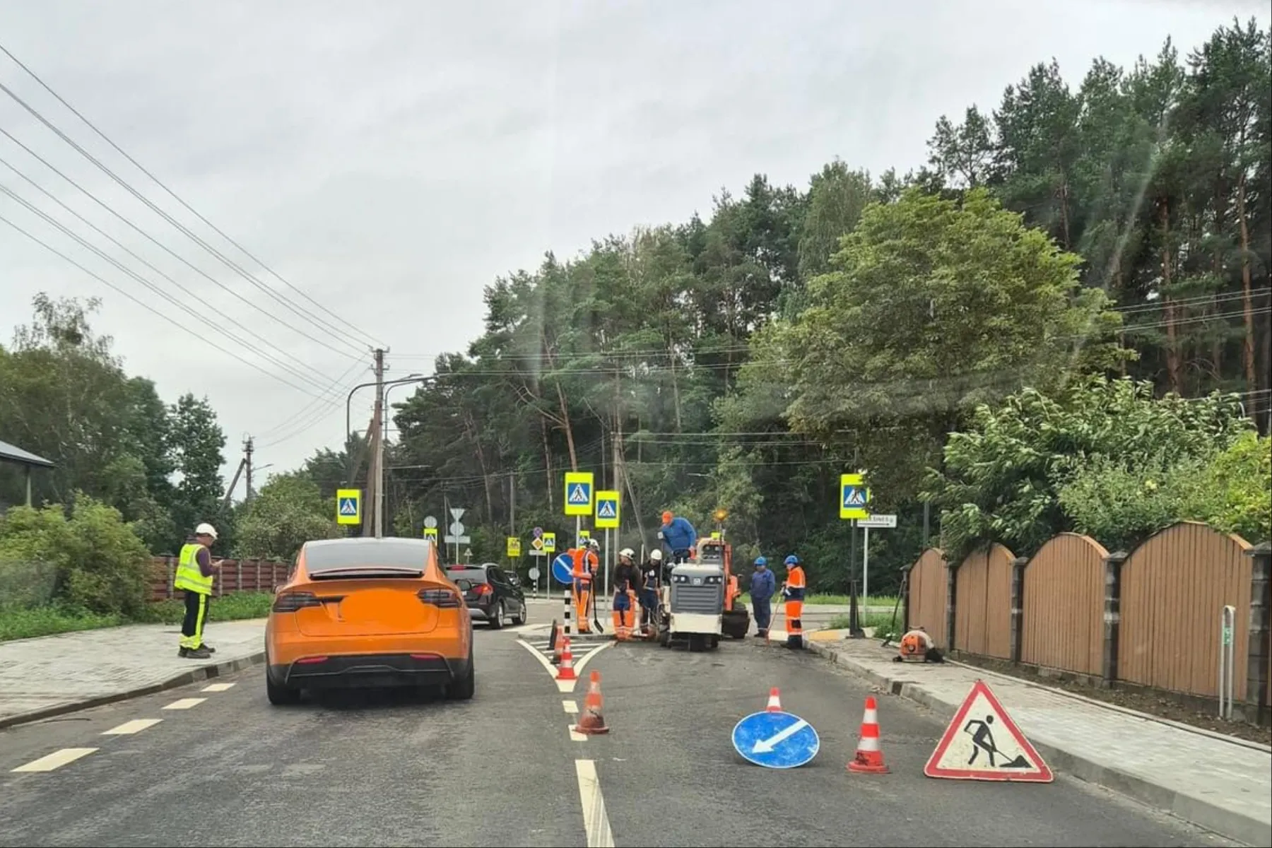 Romainių gatvės darbai / Skaitytojų nuotr.