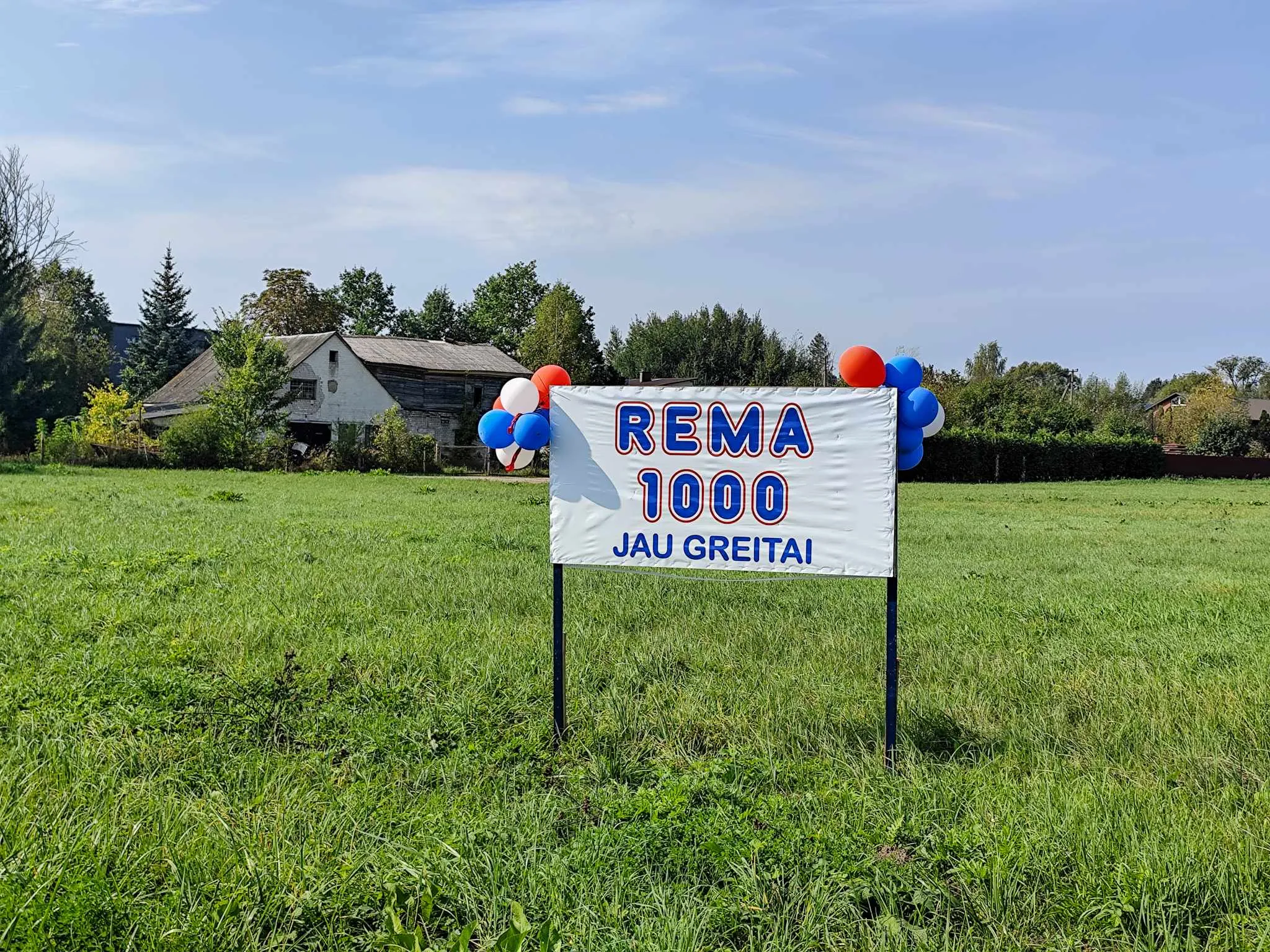 Šalia Lidl sklypo Domeikavoje / R. Tenio nuotr.