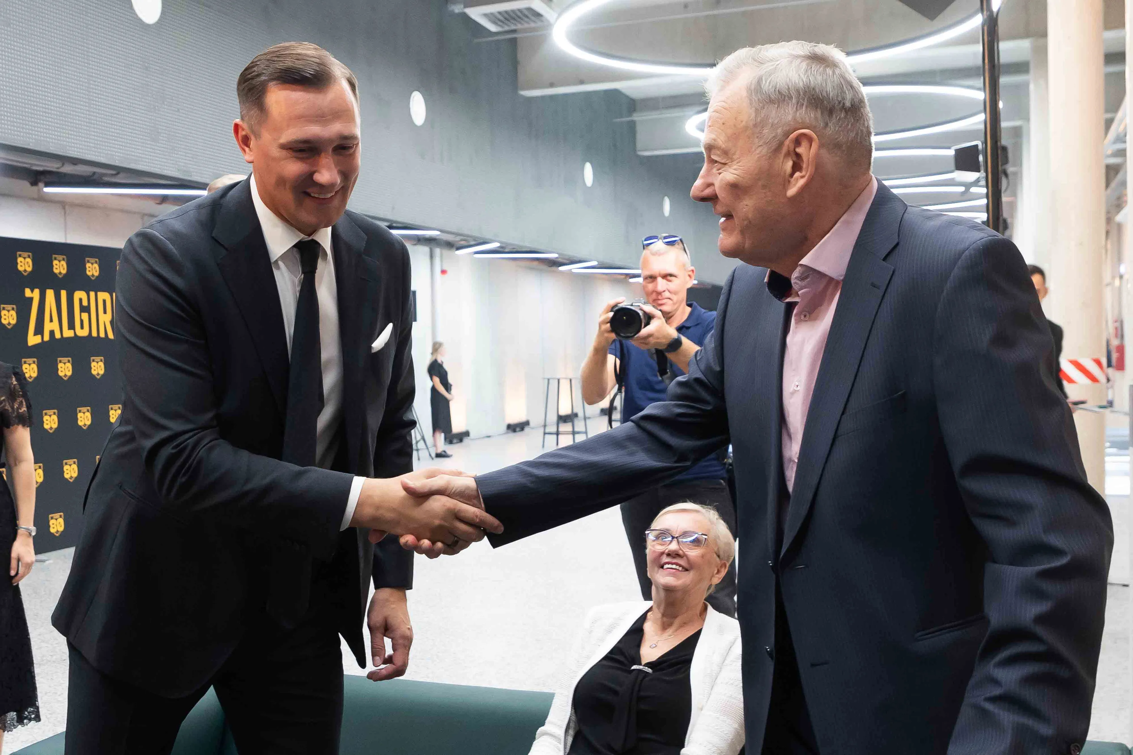 Kauno „Žalgirio“ 80-mečio minėjimo renginys / Elta nuotr.