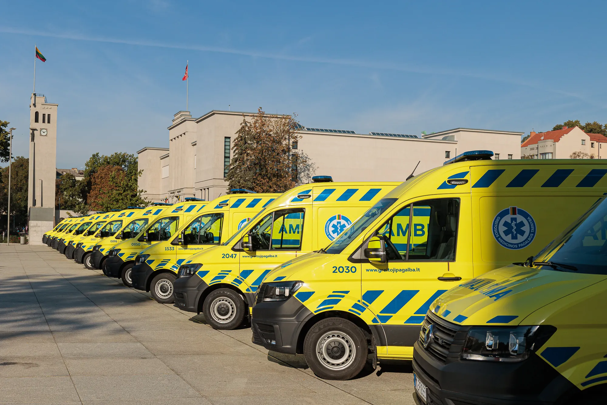 Pristatyti nauji GMP automobiliai / R. Tenio nuotr.