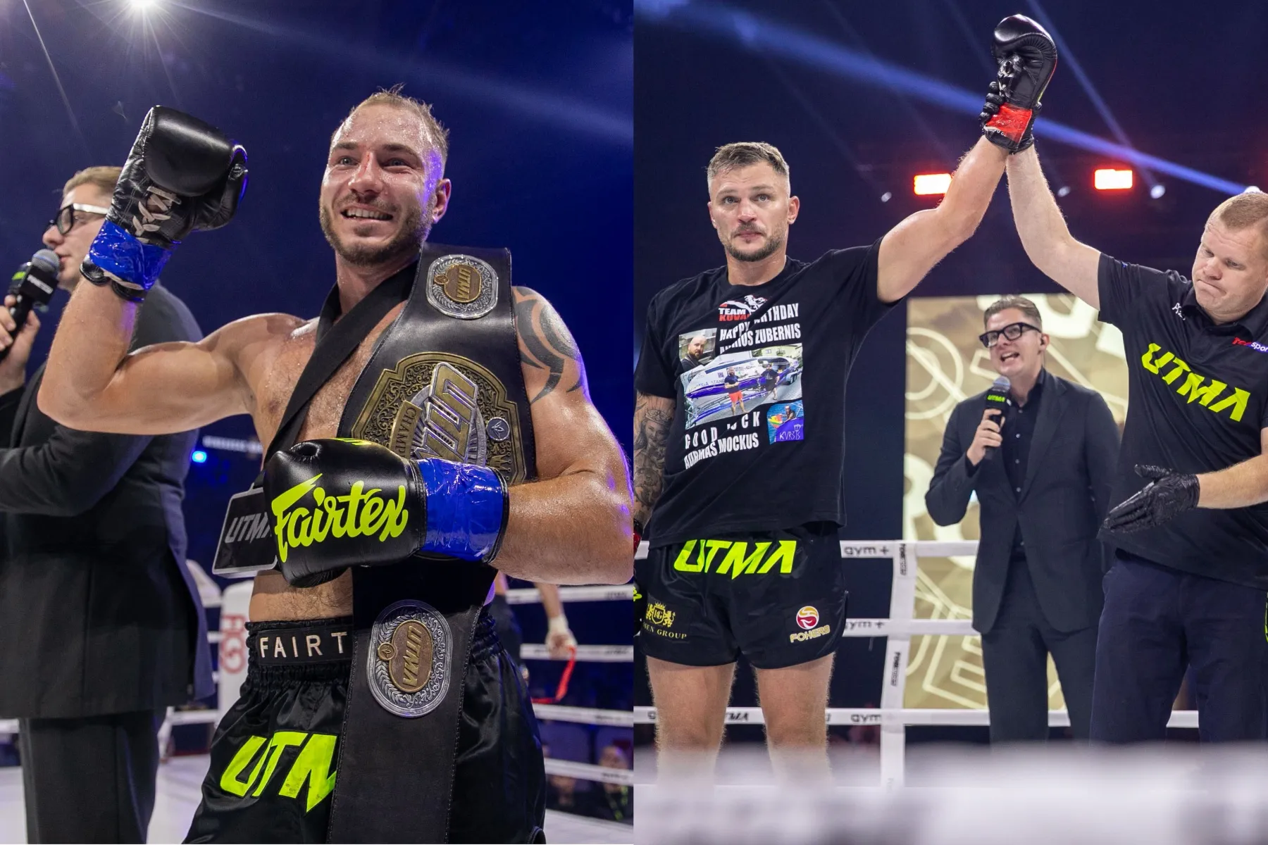 Mindaugas Narauskas ir Sergėjus Maslobojevas / ELTOS nuotr.