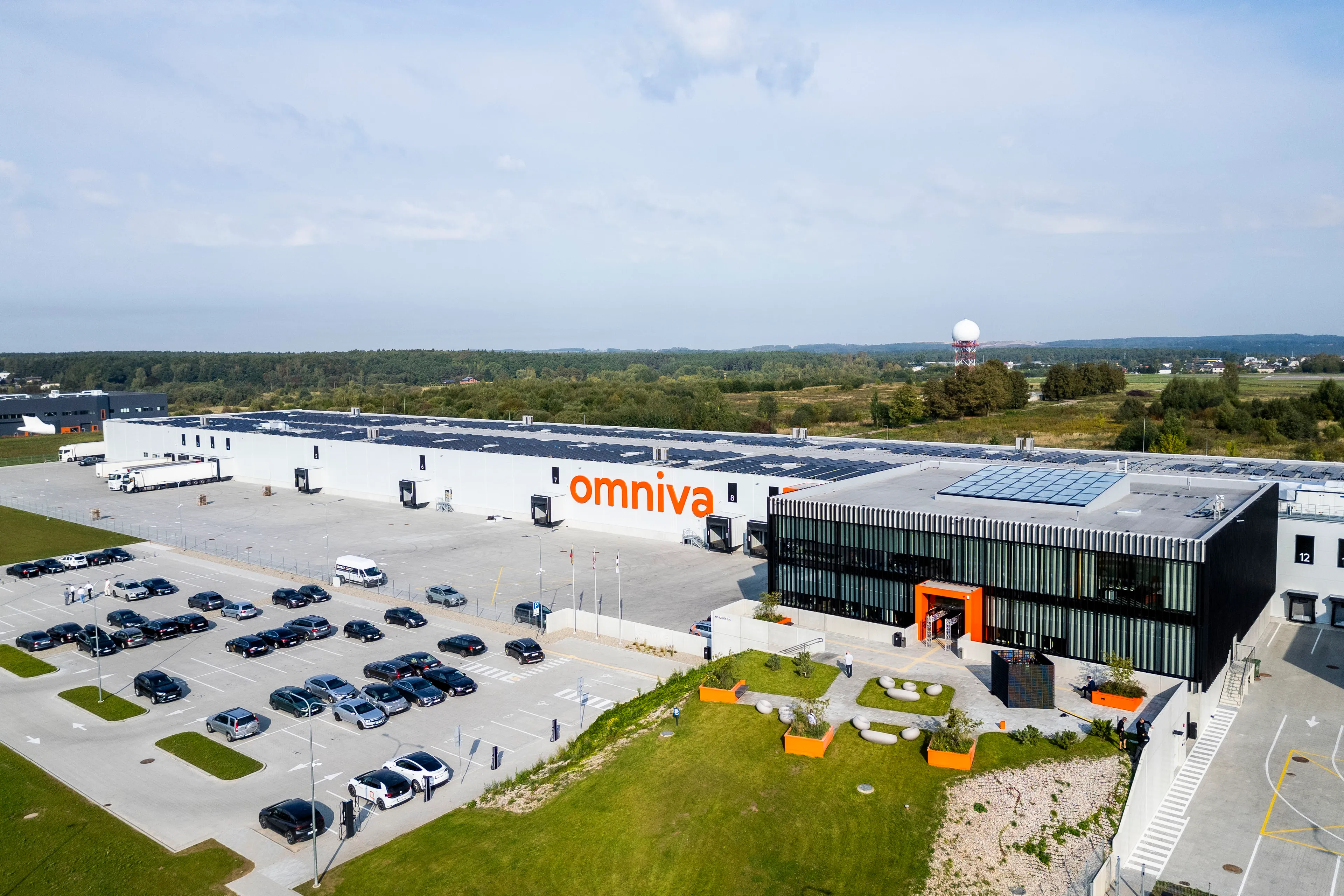 „Omniva“ logistikos centras / Organzatorių nuotr.