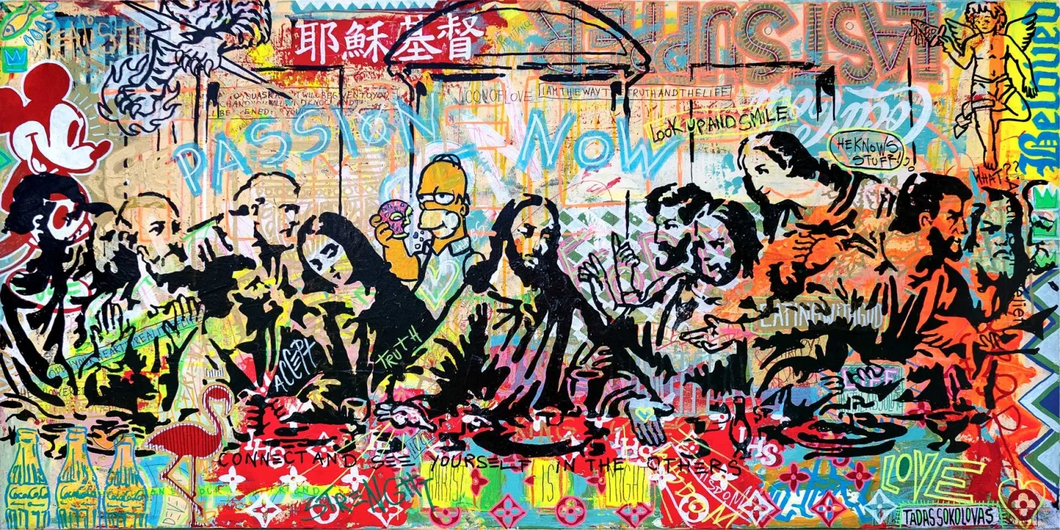 „Happy-Supper“./T. Sokolovo tapyba.