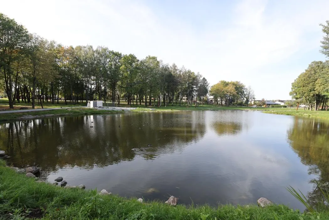 Ramučių parko tvenkinys