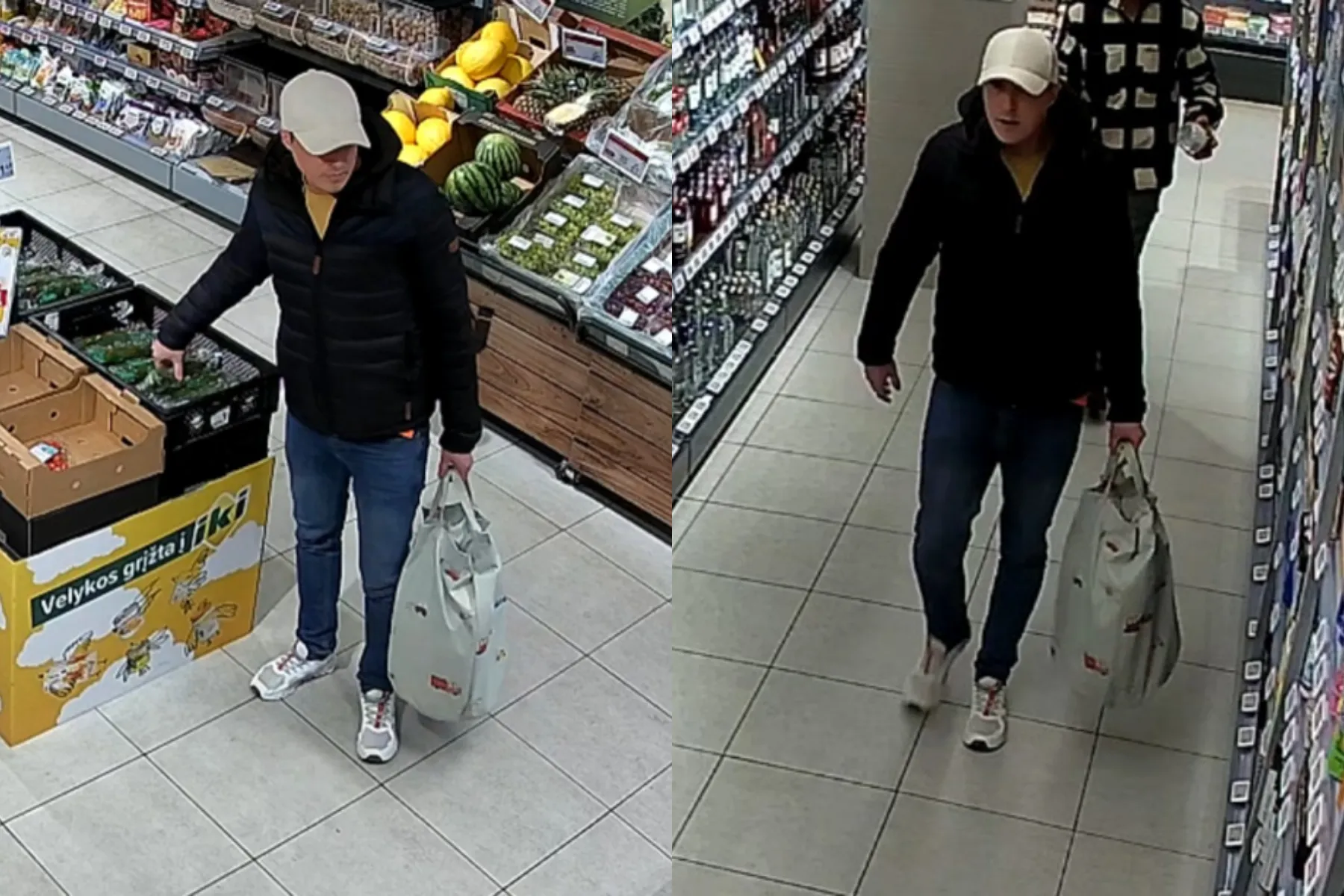 Ieškomas prekes pasisavinęs vyras