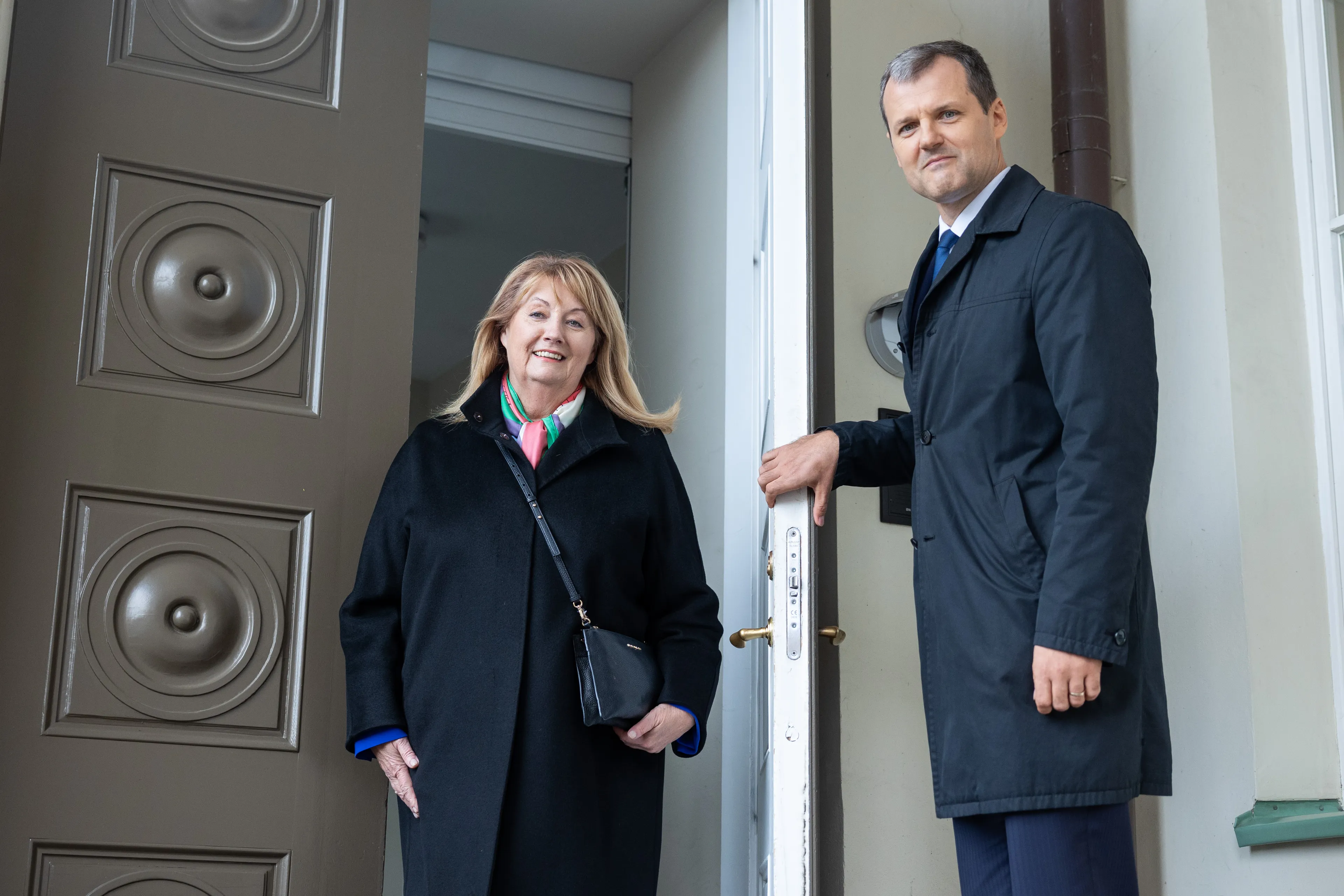 Vilija Blinkevičiūtė ir Gintautas Paluckas / BNS nuotr.