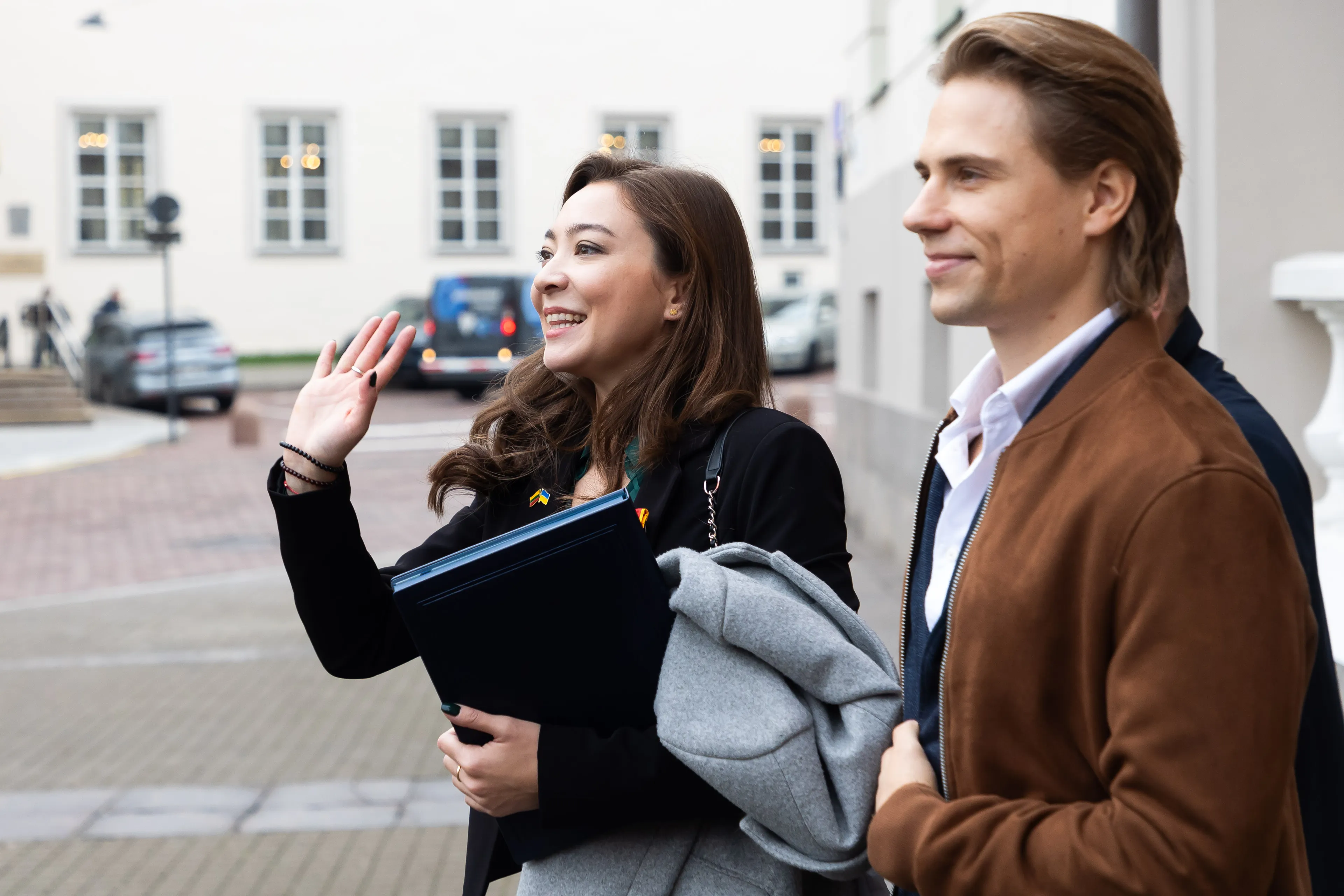 Allison Reed, Saulius Ambrulevičius. ELTA / D. Labučio nuotr.