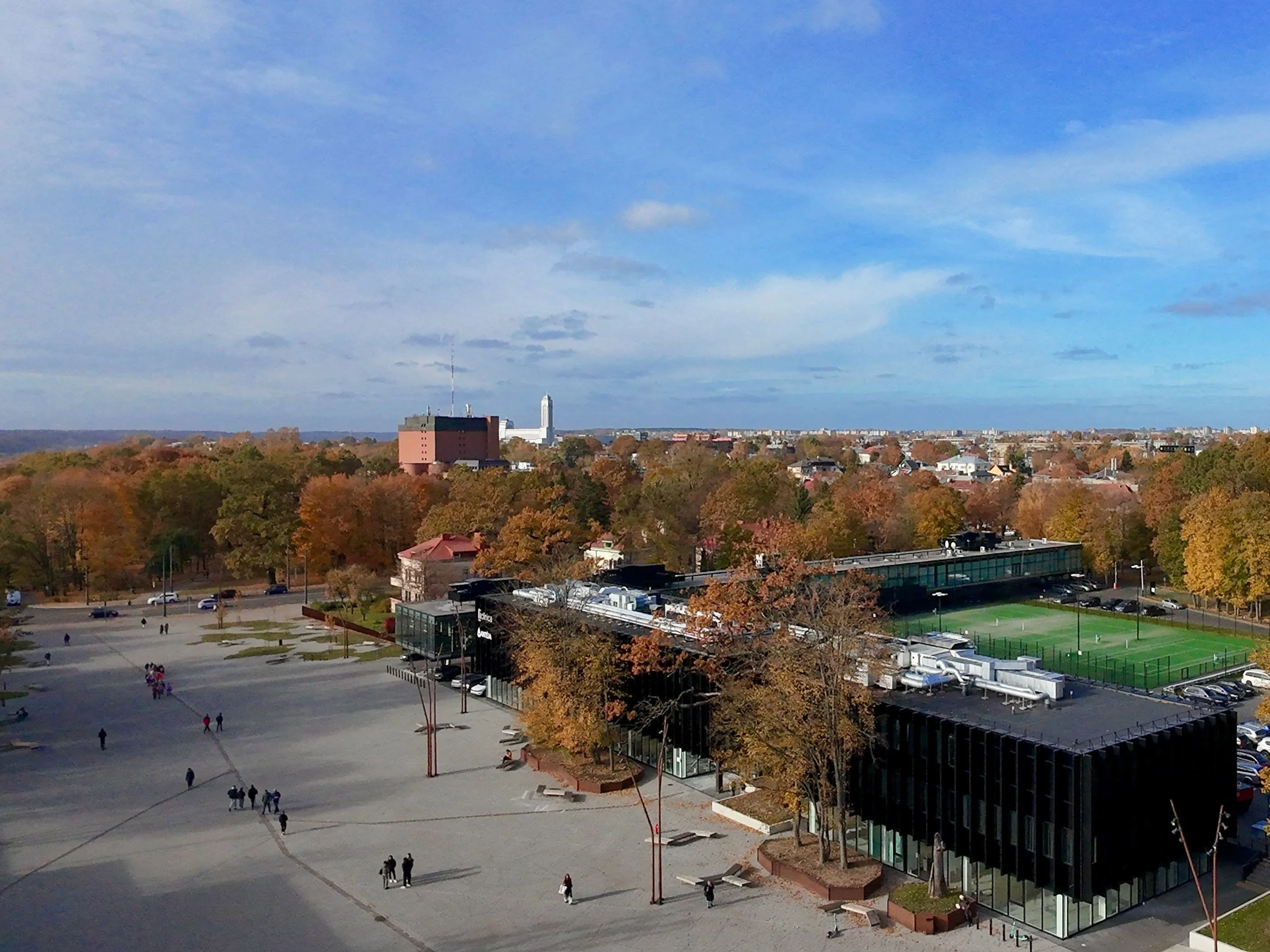 Teniso kortai Ąžuolyne / „Kas vyksta“ nuotr.