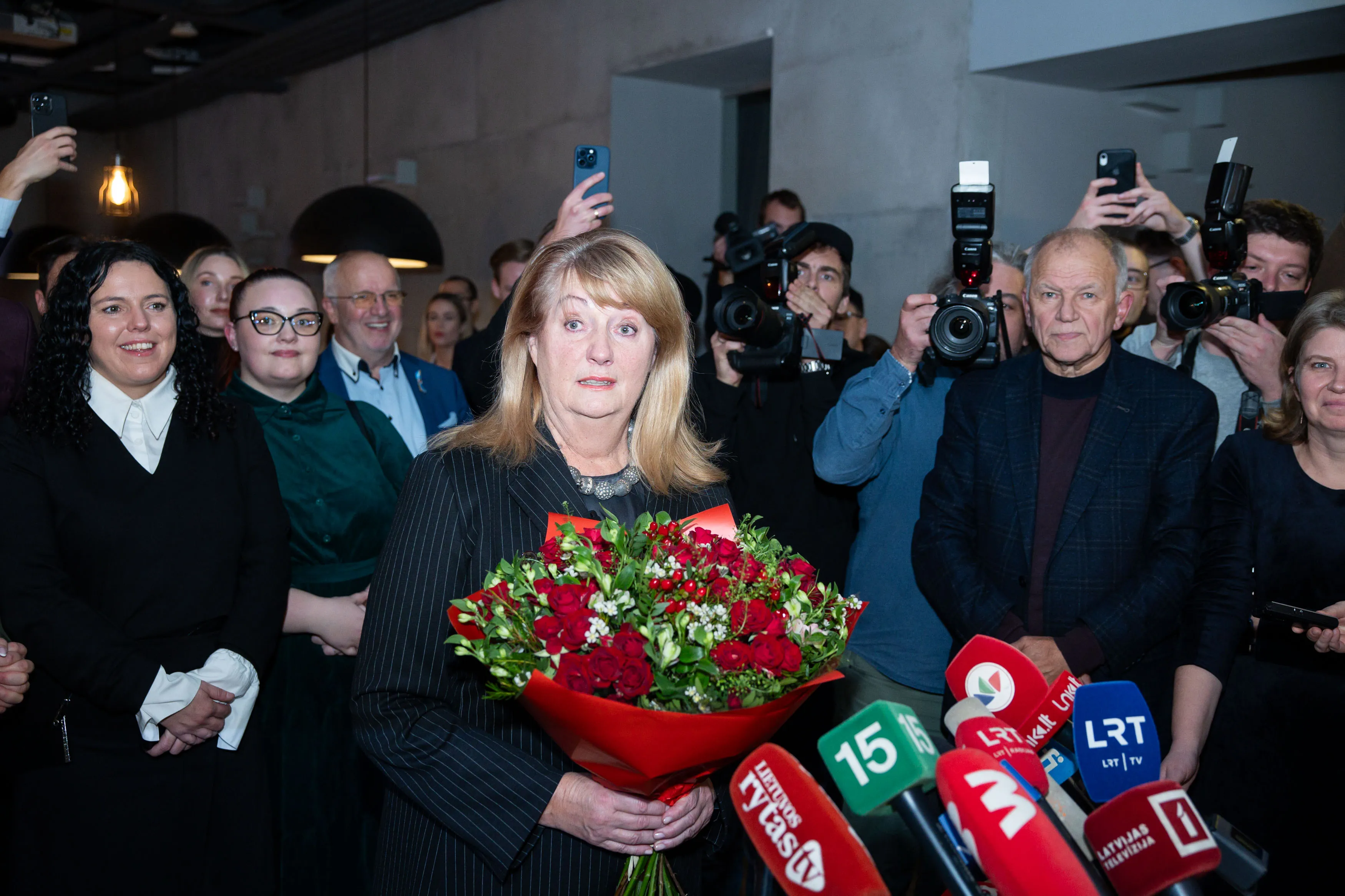 Lietuvos socialdemokratų partijos štabas. ELTA / Andrius Ufartas