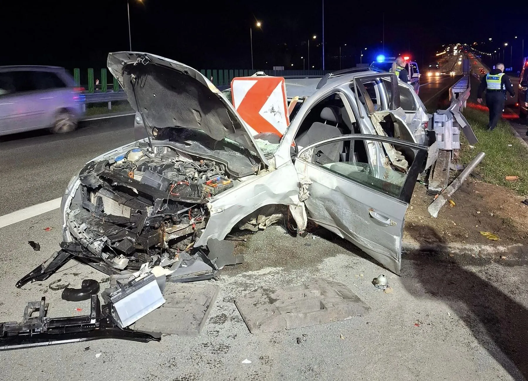 avarija prie Kleboniškio tilto