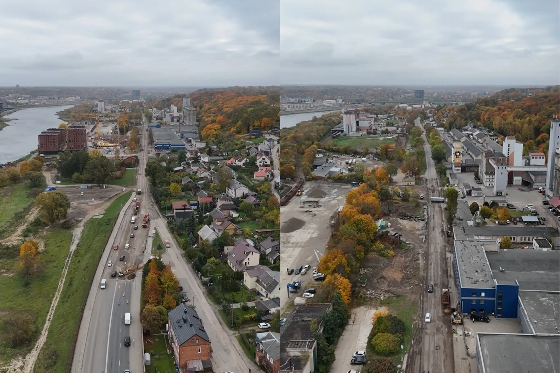 H. Ir O. Minkovskių gatvės remontas / R. Tenio nuotr.