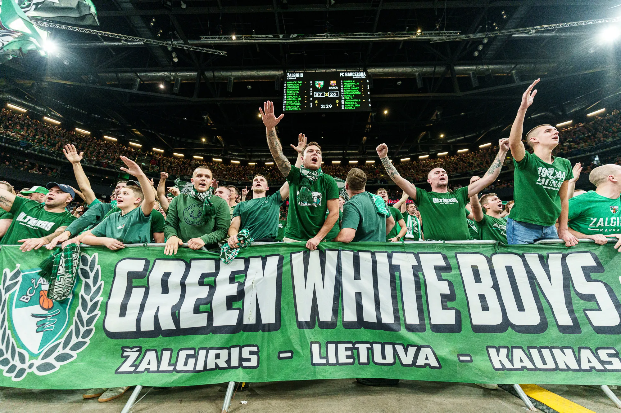 Kauno Žalgiris - Barcelona / R. Tenio nuotr.