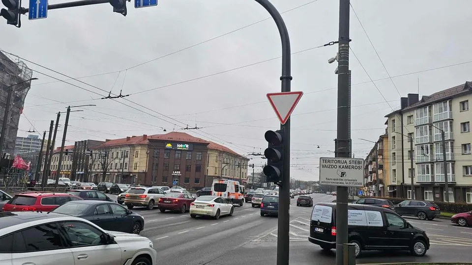 „Aklųjų“ sankryža / Skaitytojo nuotr.