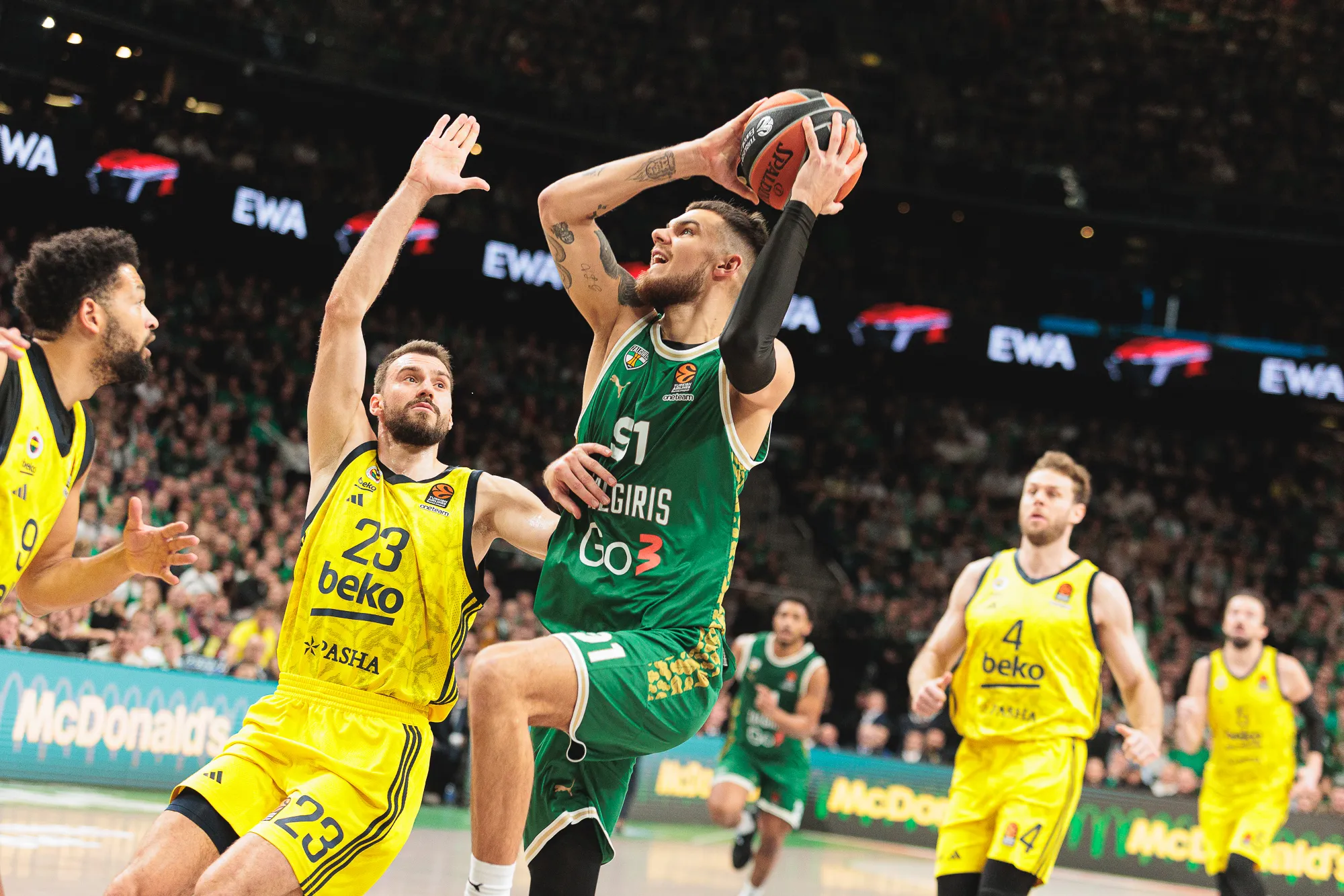 „Žalgiris“ – „Fenerbahče“  / R. Tenio nuotr.