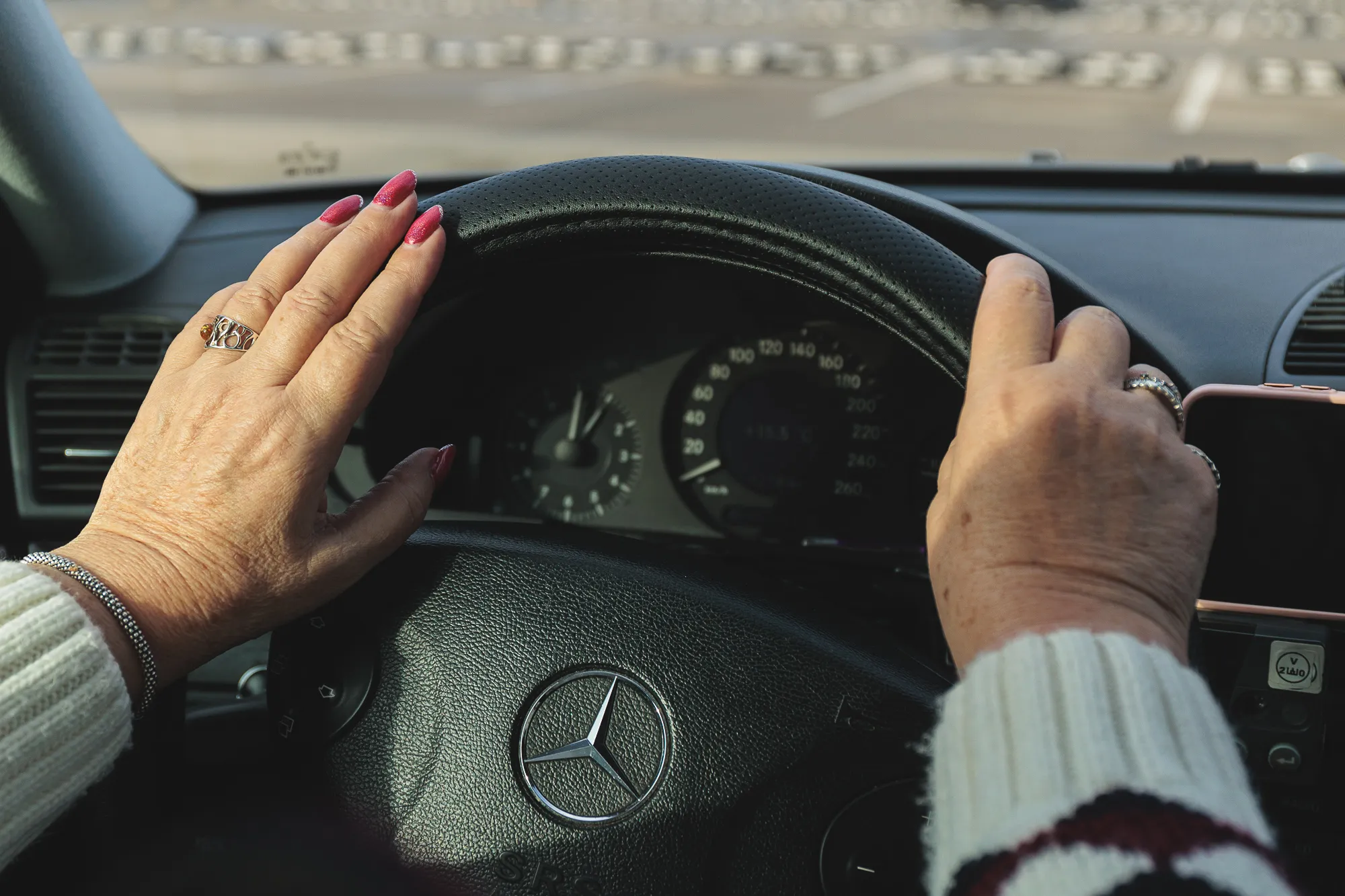 Taksi vairuotoja / R. Tenio nuotr.