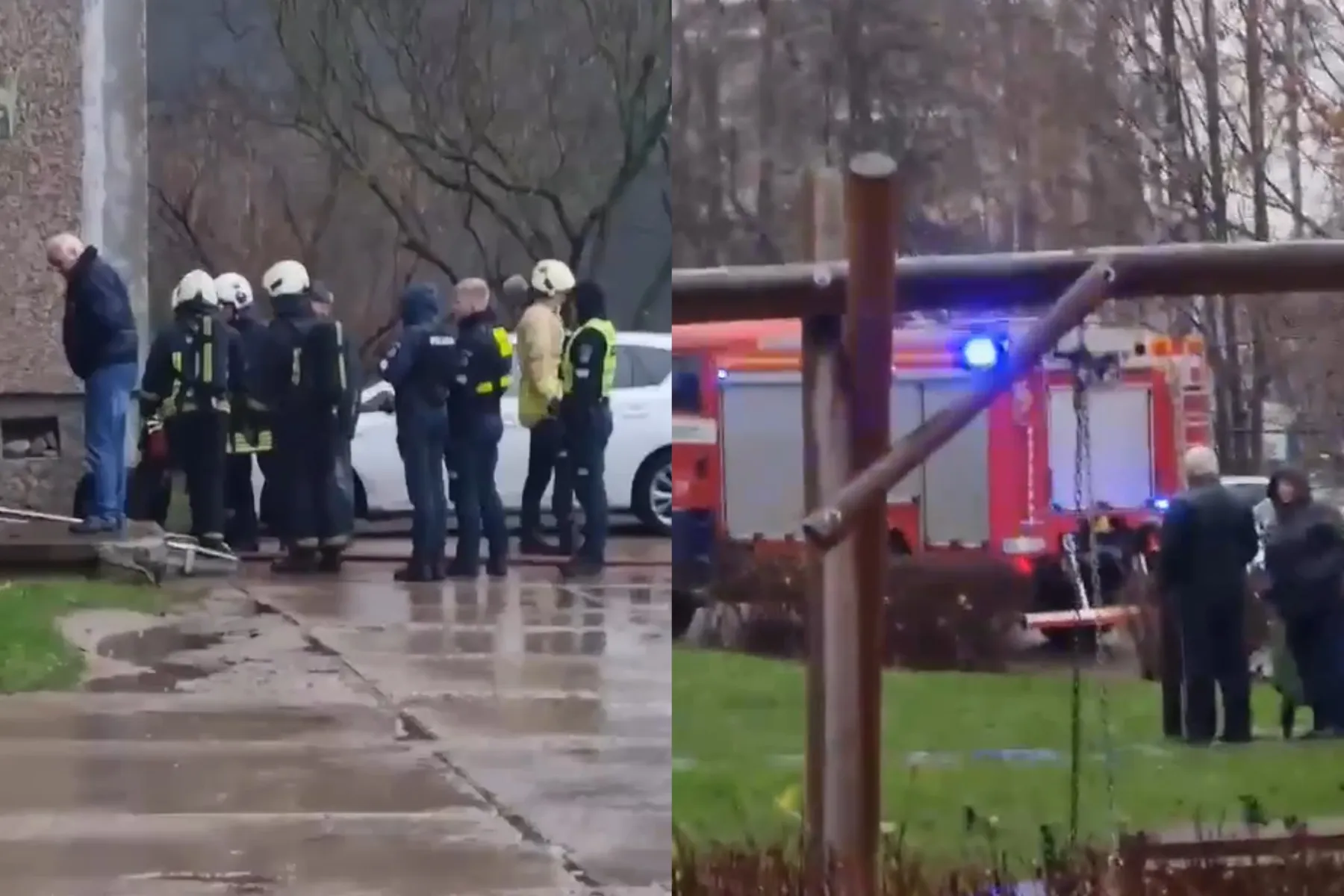 Gaisras Savanorių pr.