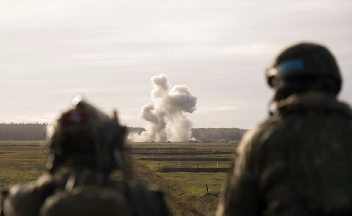 Karinės pratybos / Lietuvos kariuomenės nuotr.