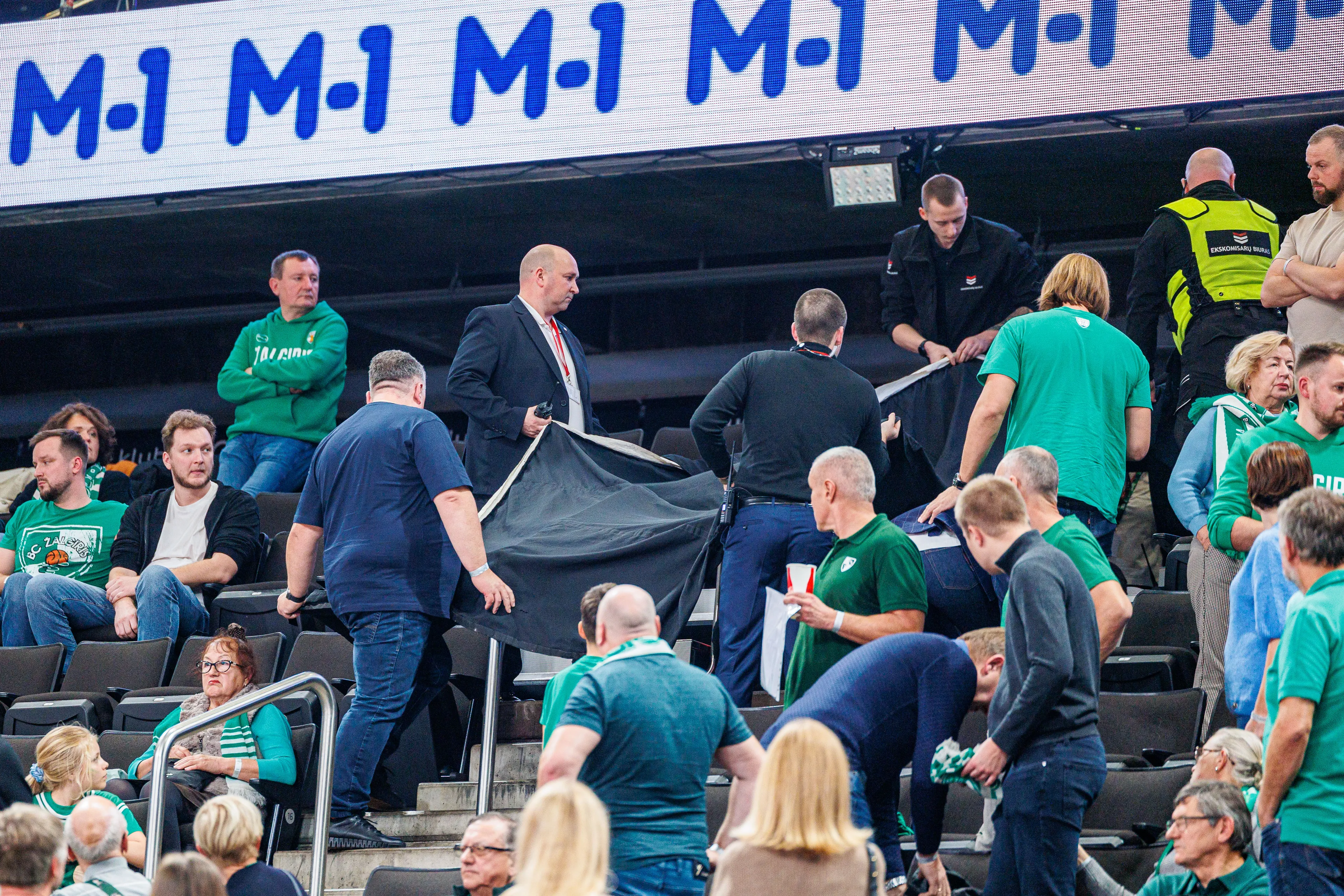 Arenoje žmogui sutriko sveikata