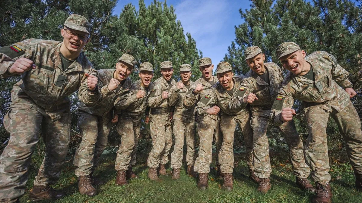 Kauniečiai kariuomenėje / Ž. Ruseckaitės nuotr.