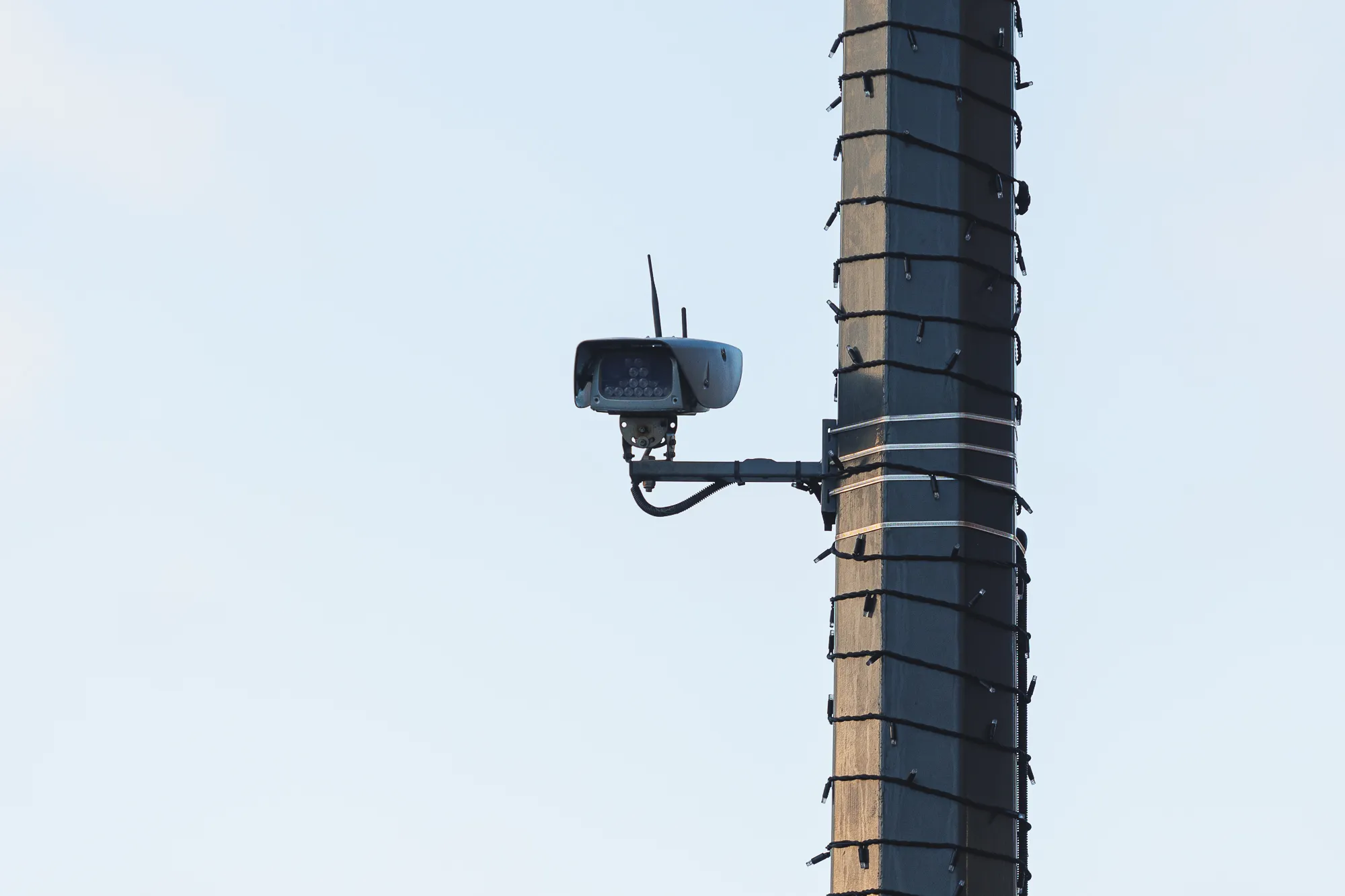 Vidutinio greičio matuoklis Tunelio gatvėje / R. Tenio nuotr.